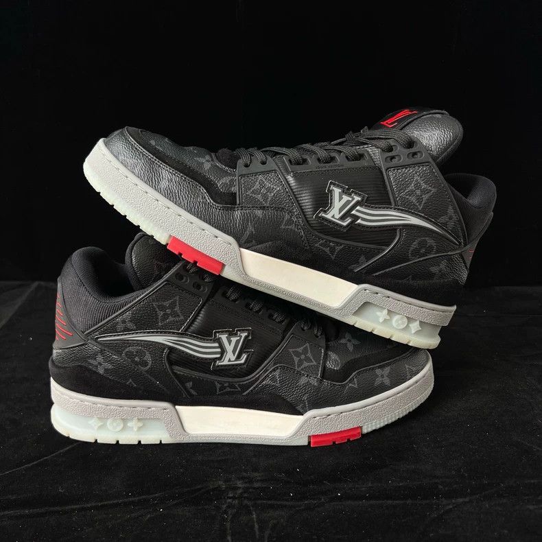 Louis Vuitton Louis Vuitton Trainer High Top Board Shoes Size US 9.5 / EU 42-43 - 3 Thumbnail