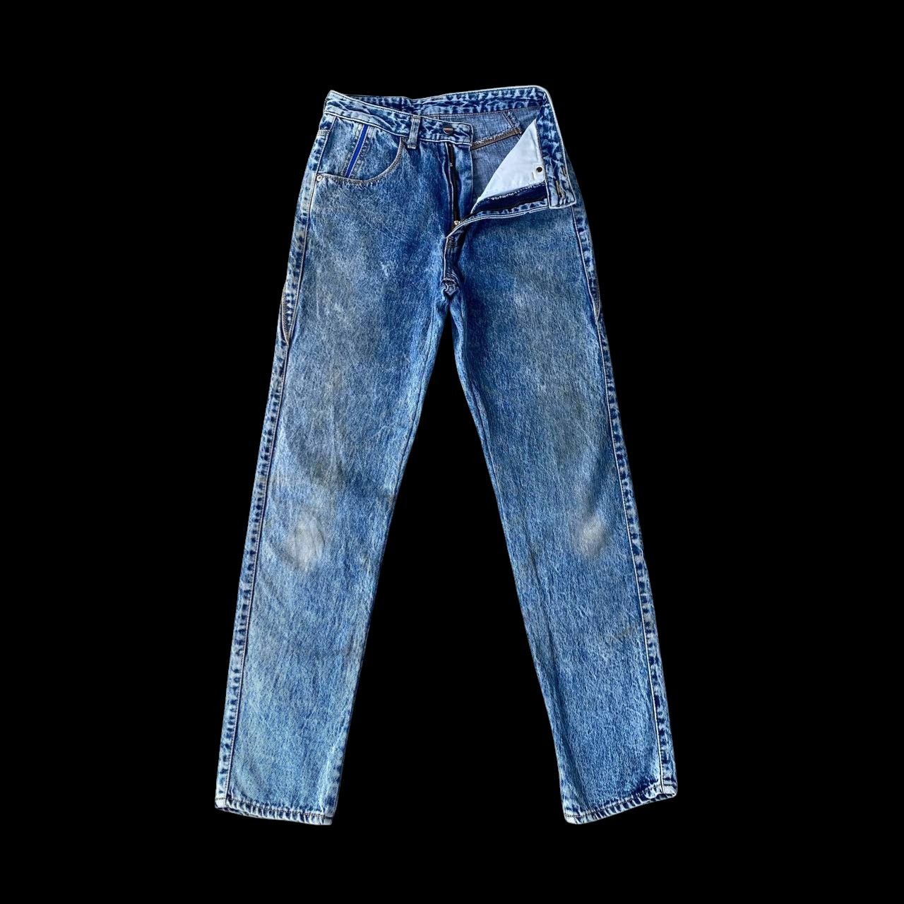 Vintage Vintage 80s/90s Edwin Acid Wash Dirty Tapered Retro Grunge Size US 28 / EU 44 - 9 Thumbnail