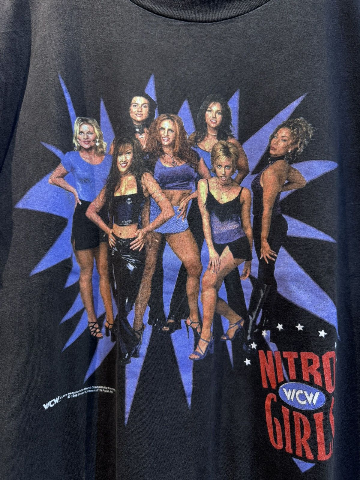 Other WCW Nitro Girls 90s Vintage T-shirt Size US L / EU 52-54 / 3 - 3 Thumbnail