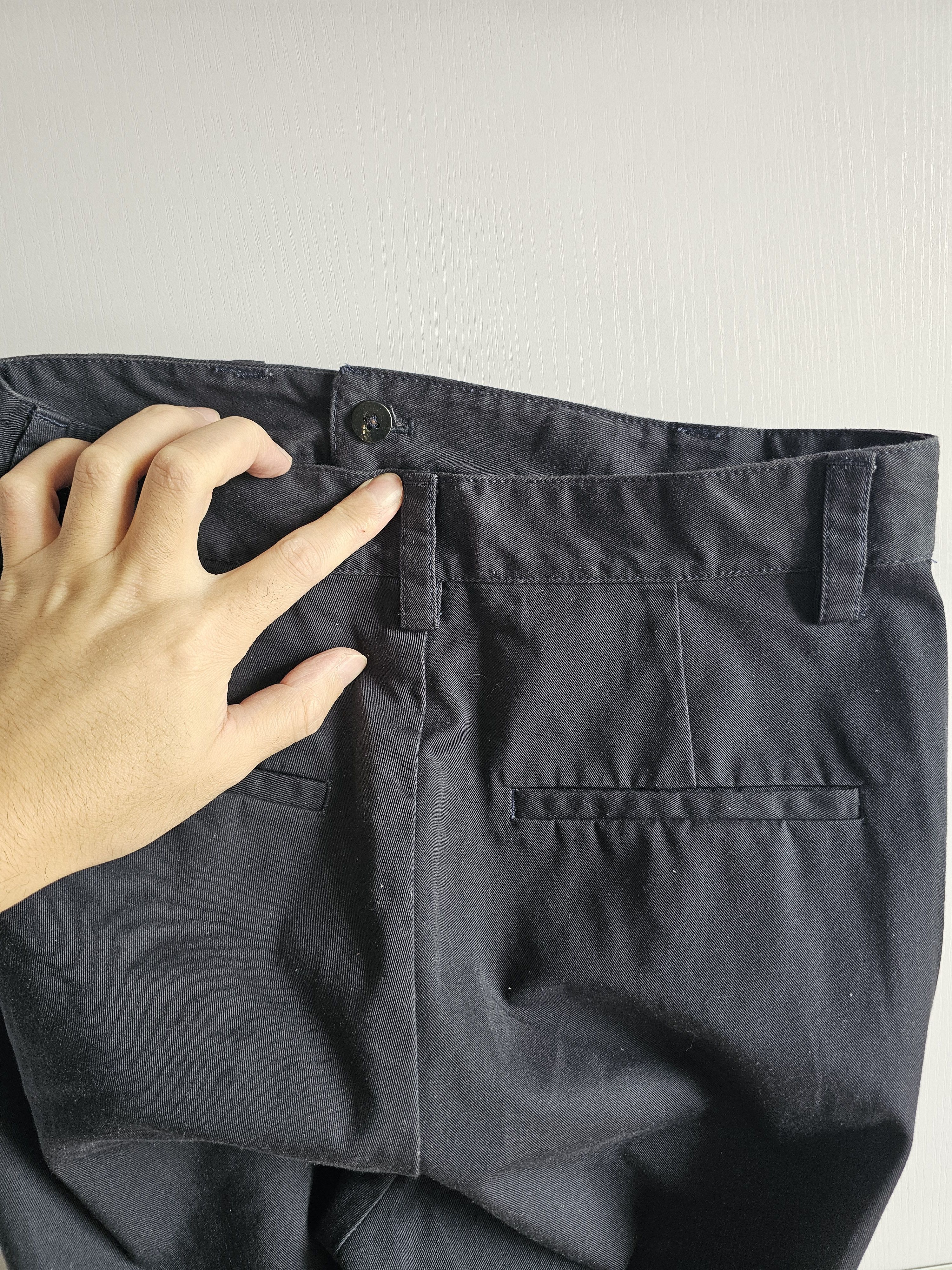 Amiri Amiri High-Waisted Wide-Leg Workwear Pants Size 38 Size 26" / US 2 / IT 38 - 8 Thumbnail