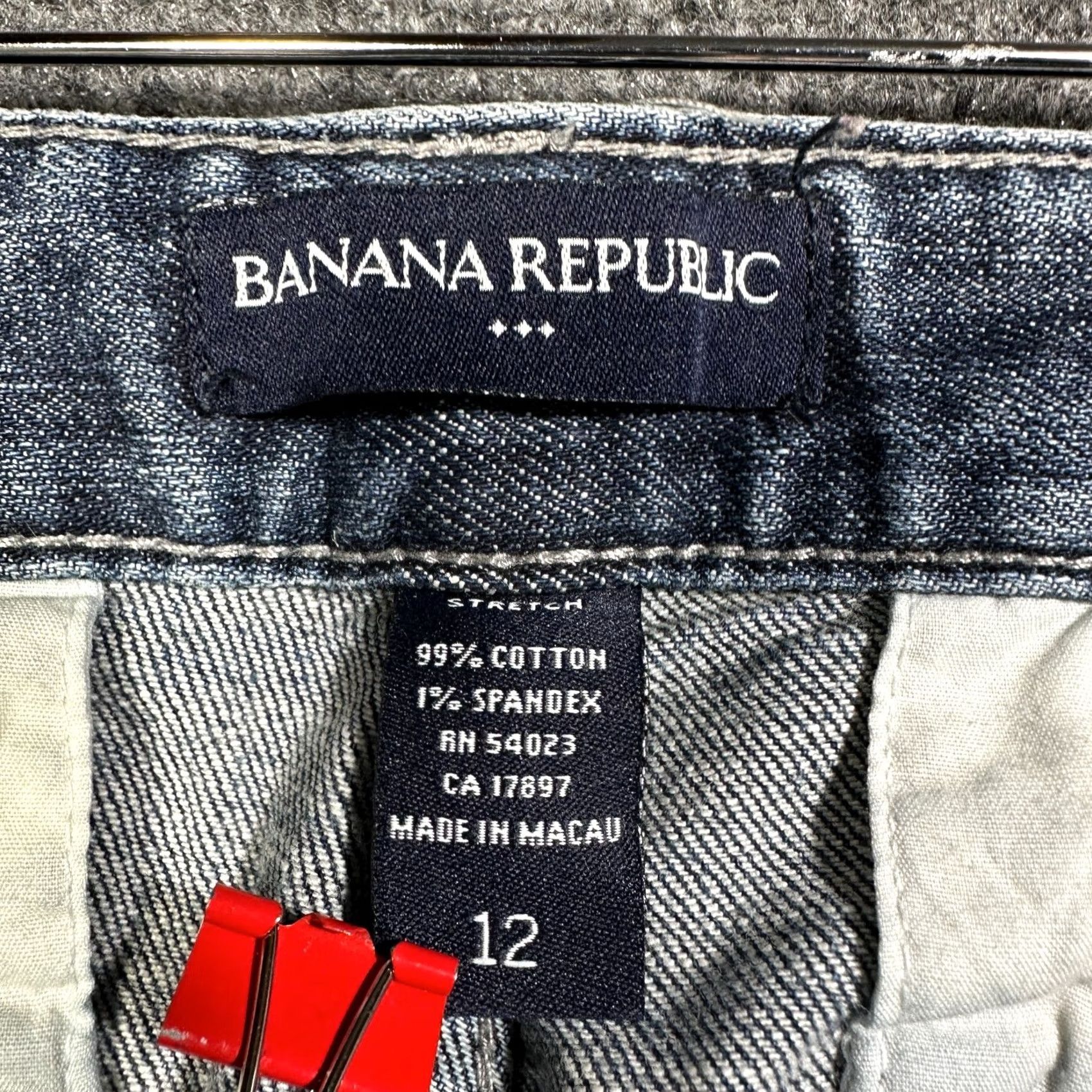Banana Republic Banana Republic Jeans Womens 12 Cotton Stretch Bootcut Medium Wash Blue Pockets Size 34" / US 12 / IT 48 - 4 Thumbnail