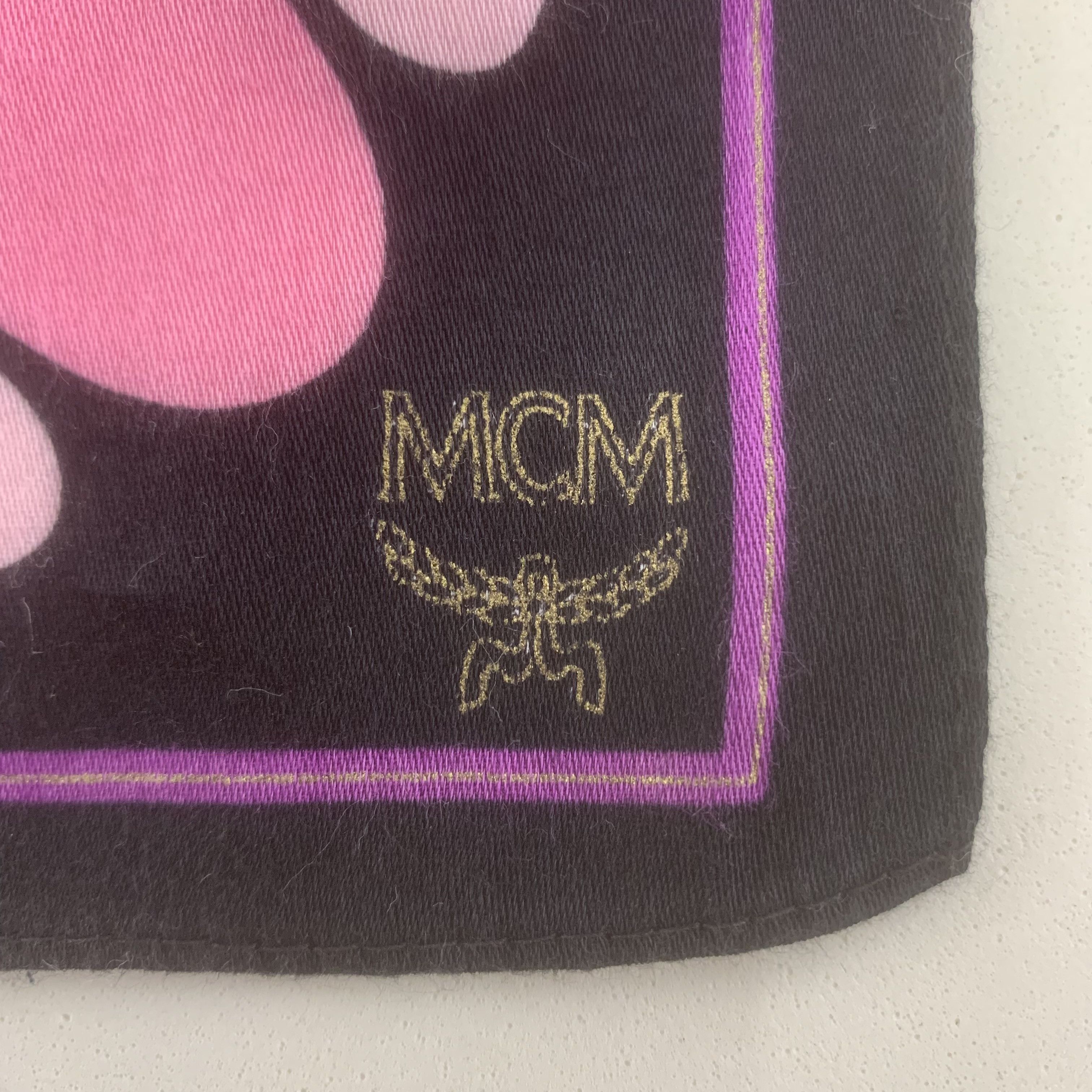 MCM MCM Handkerchief Bandana Neckerchief Square TB3312 Size ONE SIZE - 4 Thumbnail