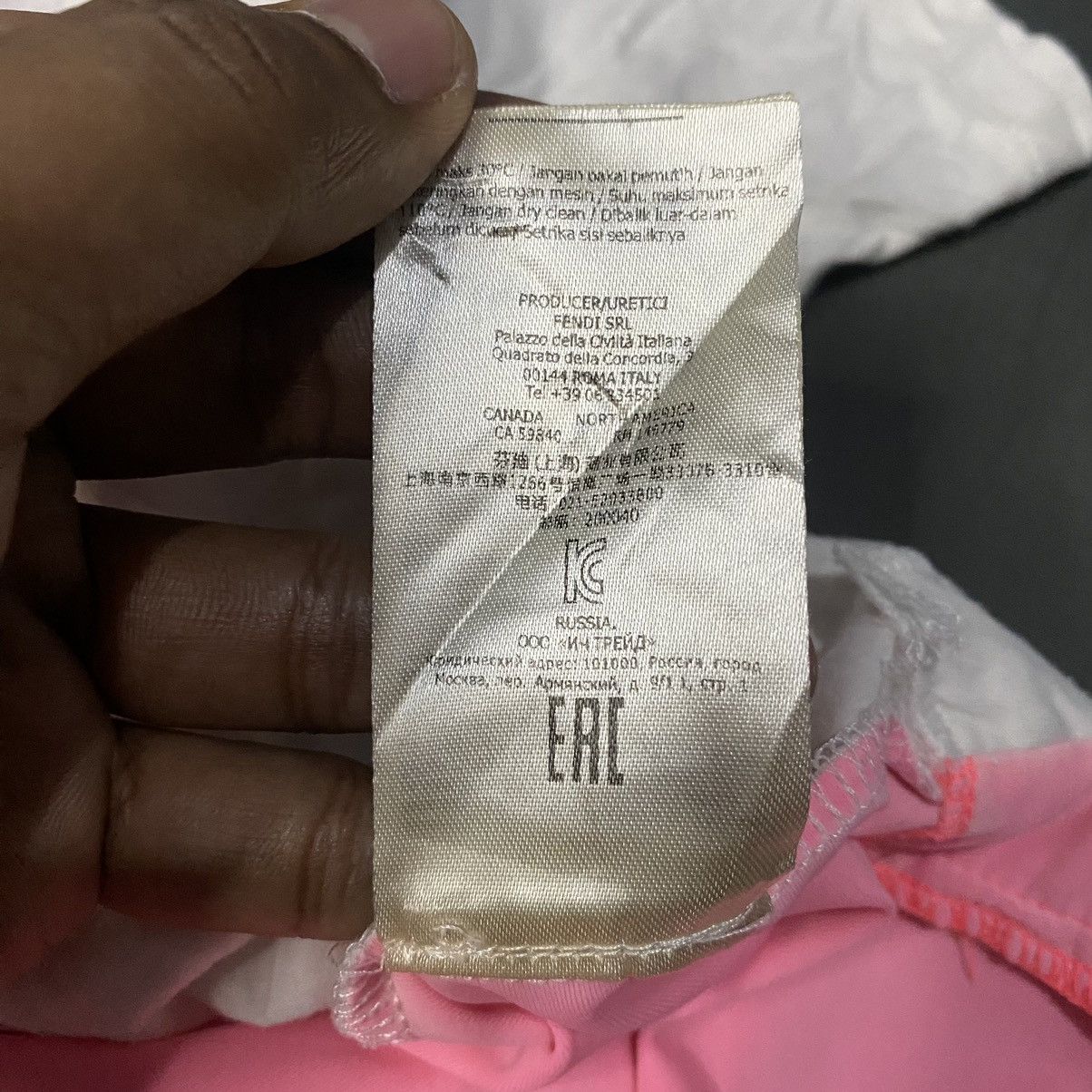 Fendi Fendi Roma Italy Logo Shirt Size M / US 6-8 / IT 42-44 - 10 Thumbnail