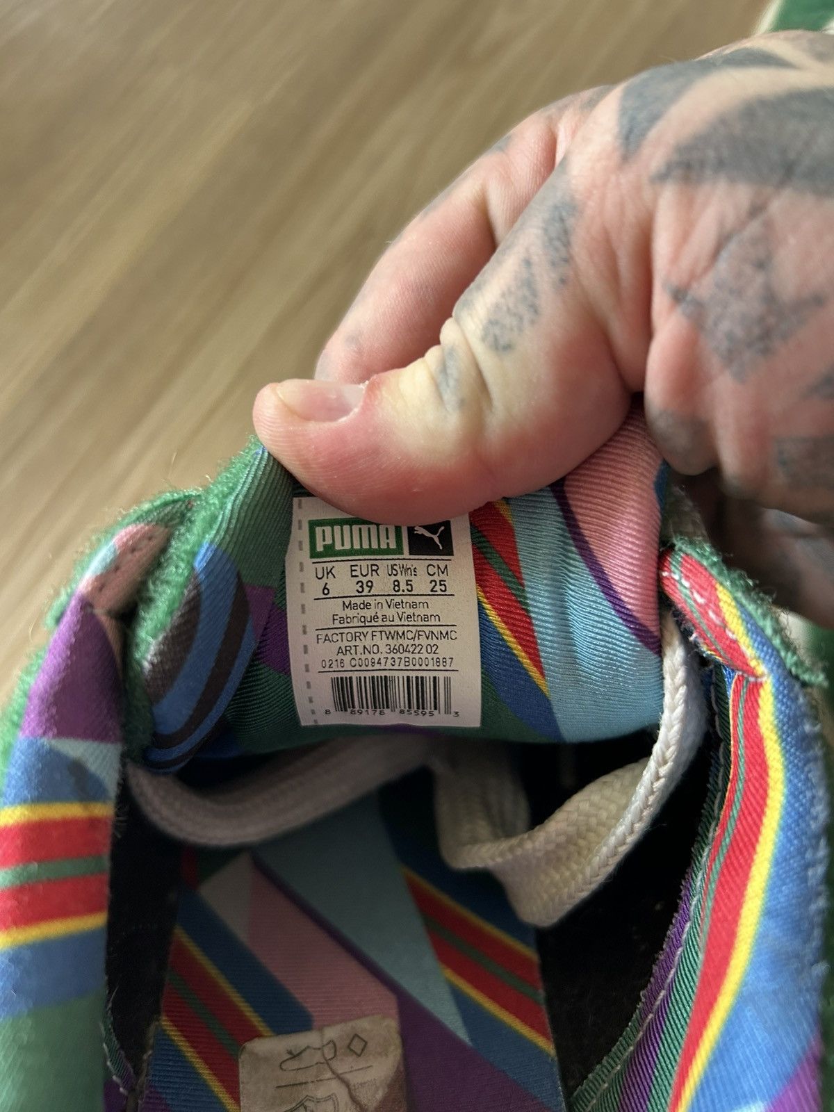 Puma Puma X Dee And Ricky Turf Shoe Size US 7 / EU 40 - 7 Thumbnail