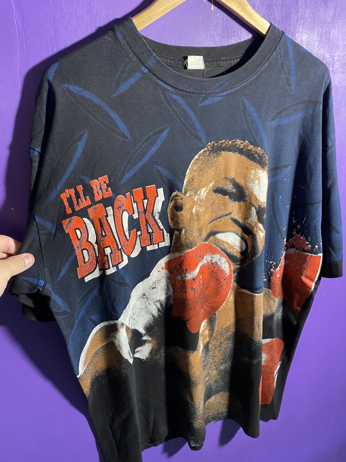 Other Vintage 1995 Mike tyson ill be back AOP t-shirt Size US XL / EU 56 / 4 - 3 Thumbnail