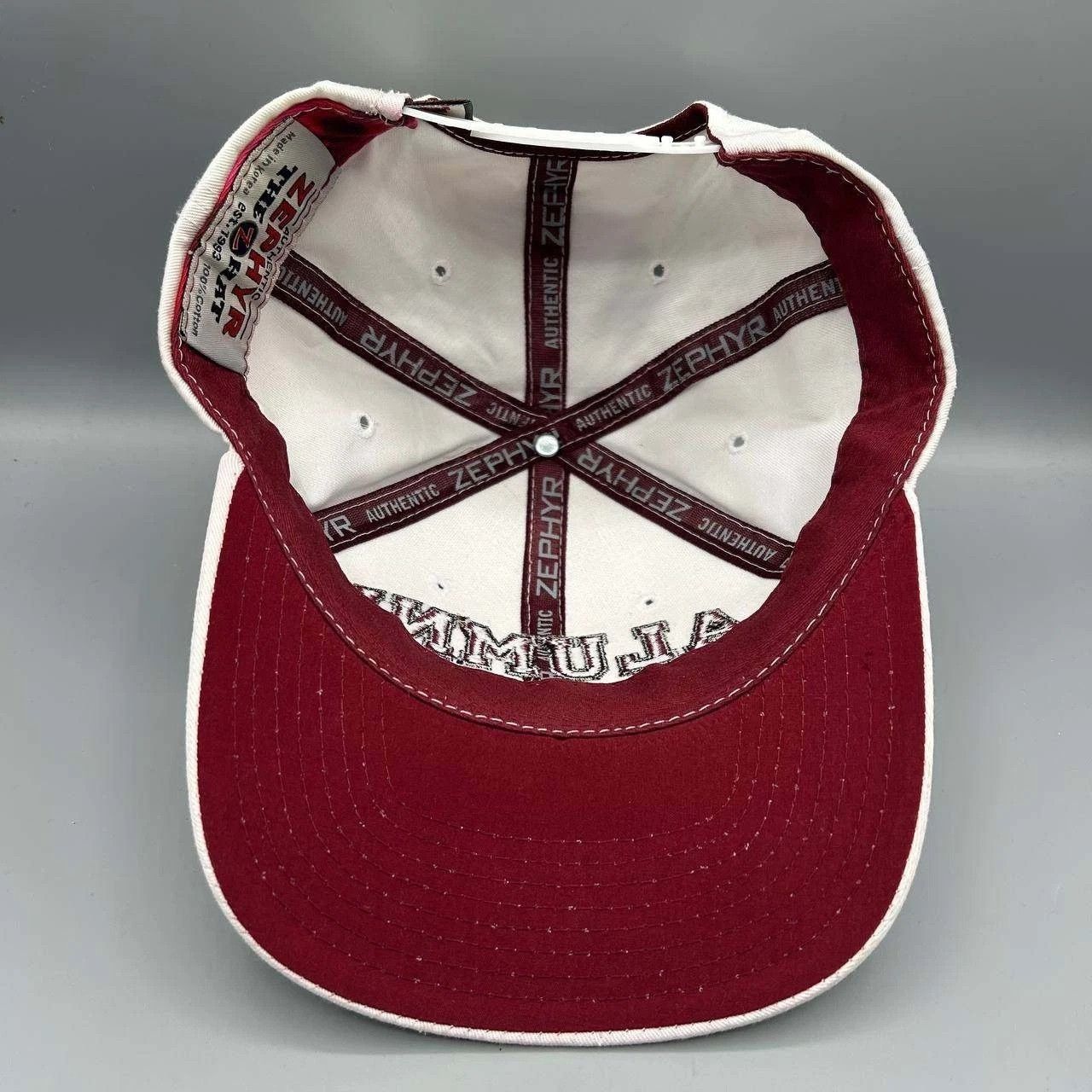 Zephyr Vintage Arkansas Razorbacks Hat Men NCAA Snap Back Cotton Size ONE SIZE - 2 Thumbnail