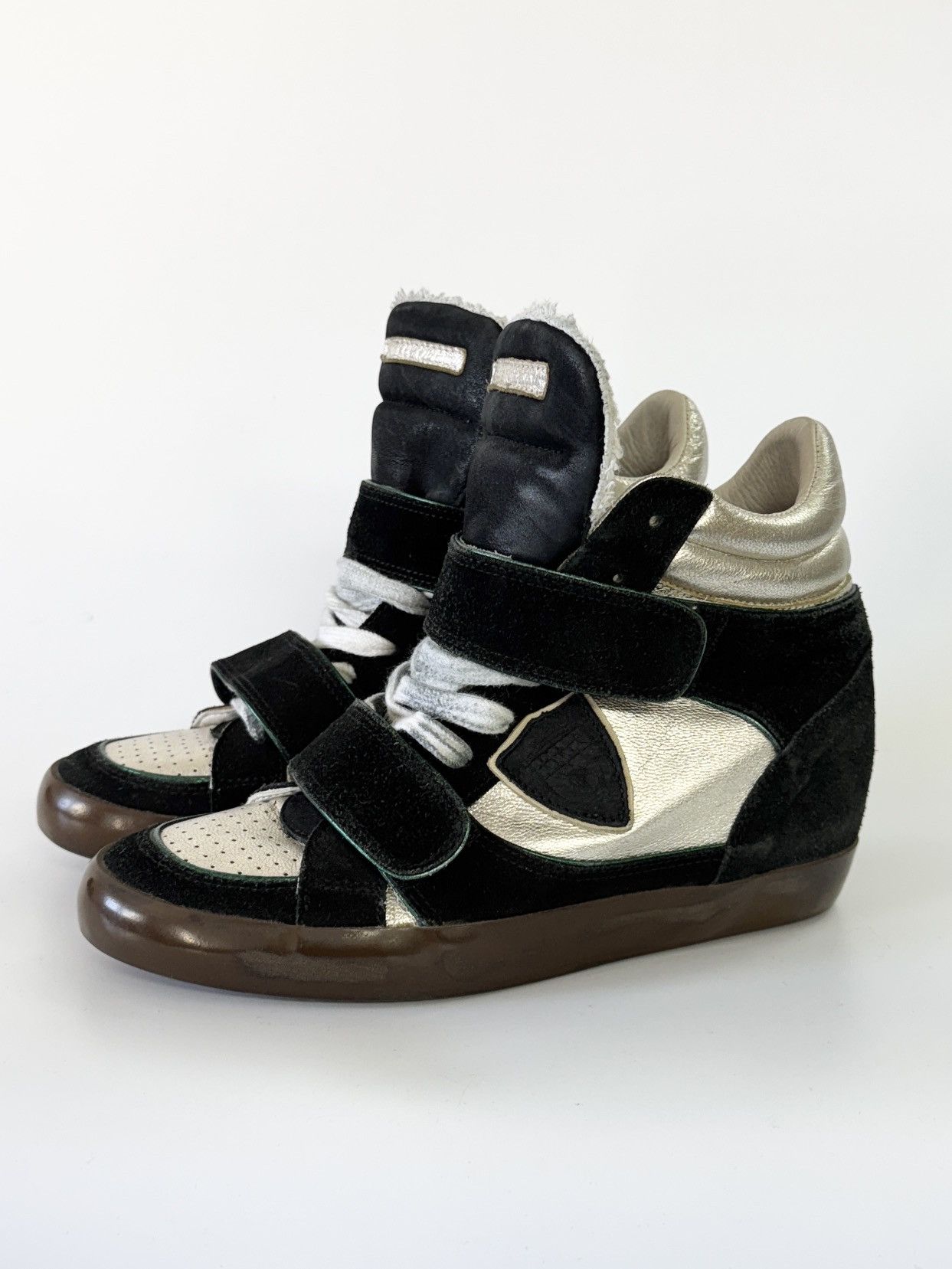 Vintage Isabel Bekett Classic Wedge Sneakers Size US 10 / IT 40 - 1 Thumbnail