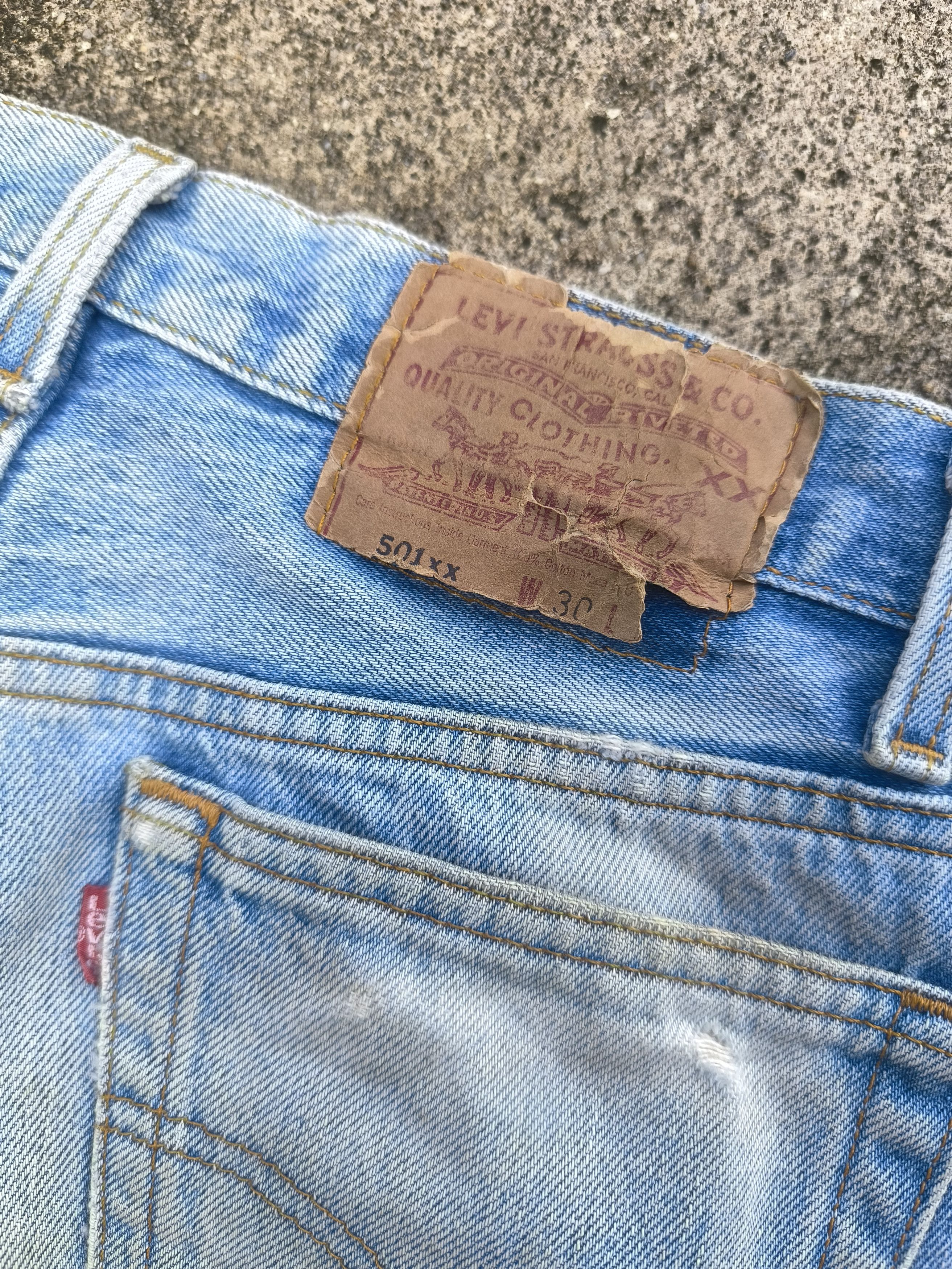 Levi's × Vintage 90s VINTAGE LEVIS 501xx made in USA Size US 28 / EU 44 - 11 Thumbnail