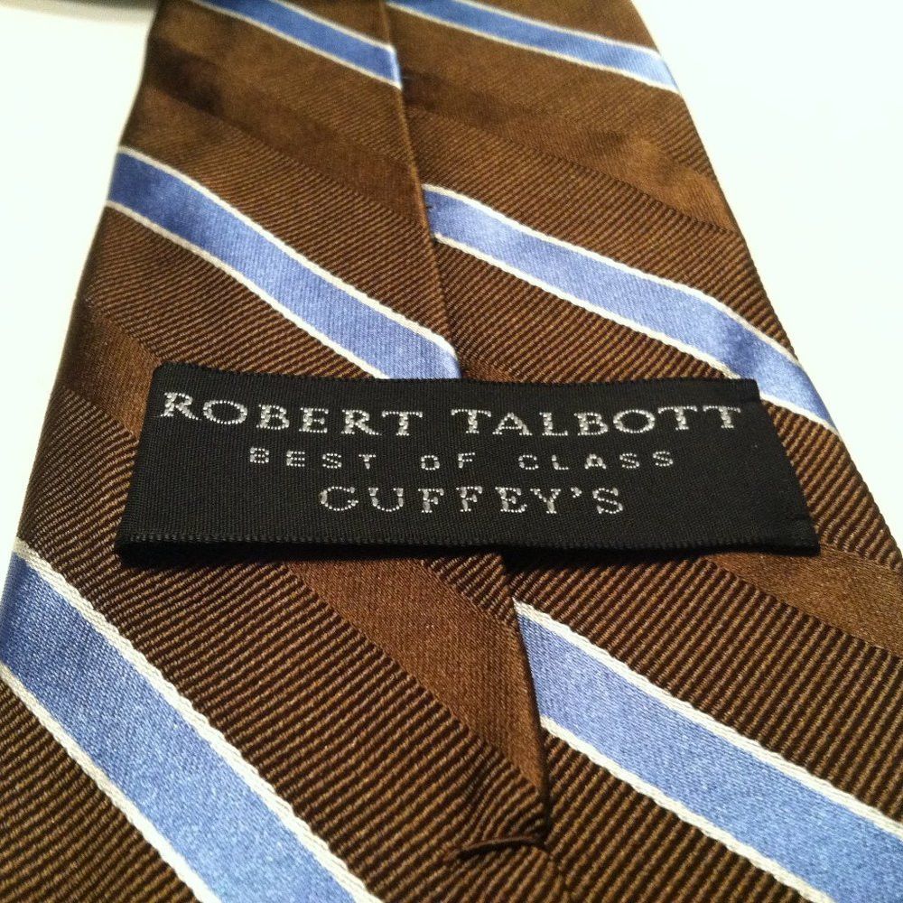 Robert Talbott ROBERT TALBOTT BEST OF CLASS MENS NEW SILK TIE WIDTH: 3 1/2" Size ONE SIZE - 4 Thumbnail