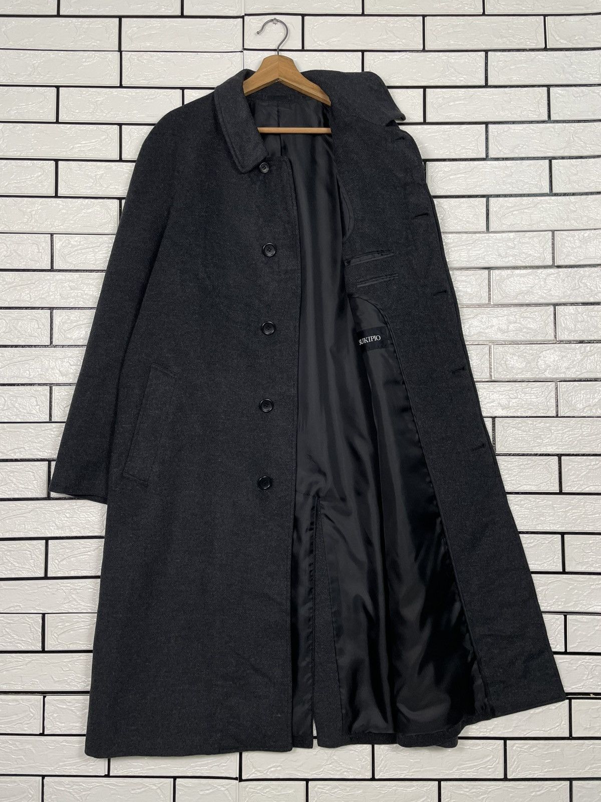 Japanese Brand Japanese Brand Sukipio Wool Coat Size US L / EU 52-54 / 3 - 9 Thumbnail