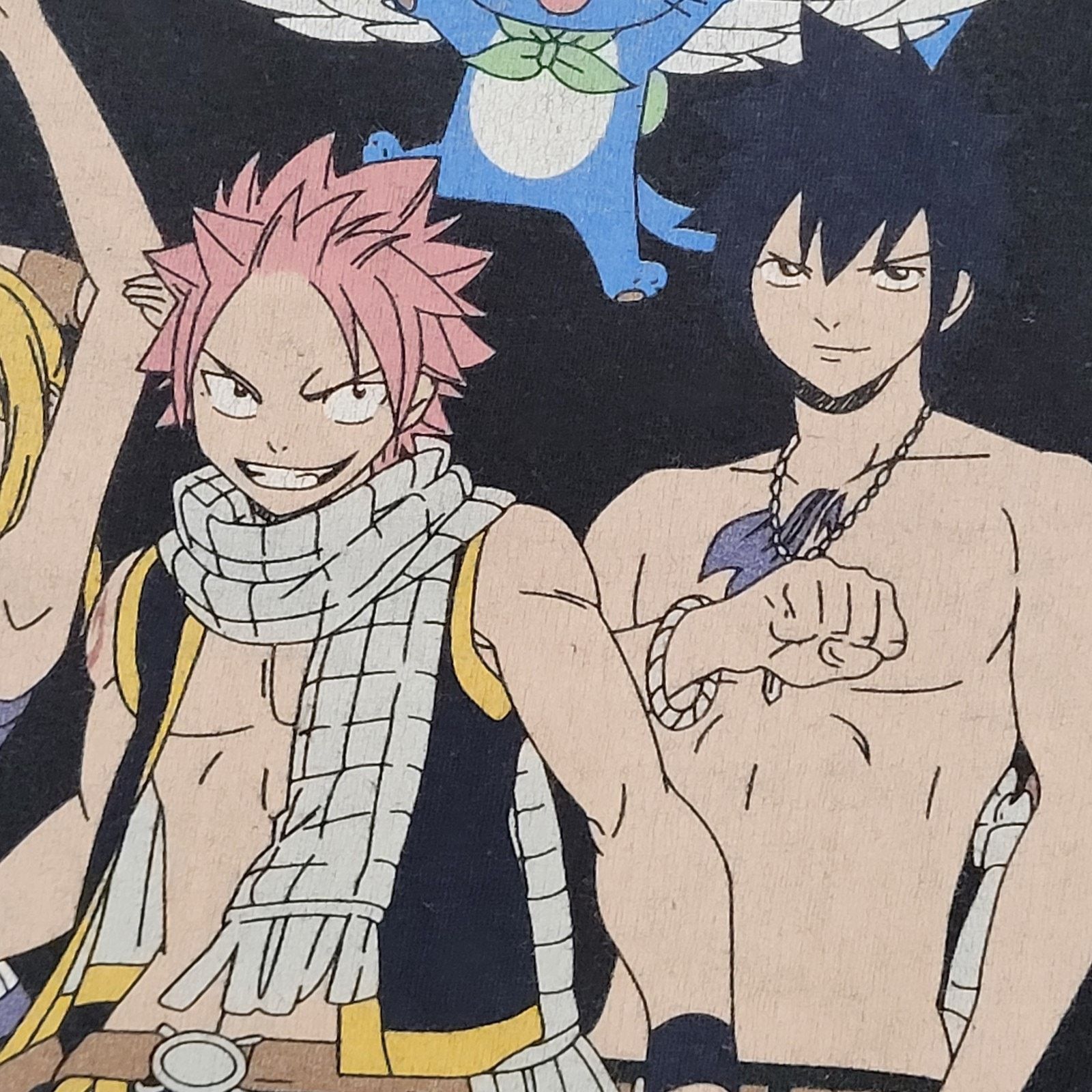 Other Fairy-Tail Anime Shirt M/L 21x27 Manga Cotton Tee Size US L / EU 52-54 / 3 - 4 Thumbnail