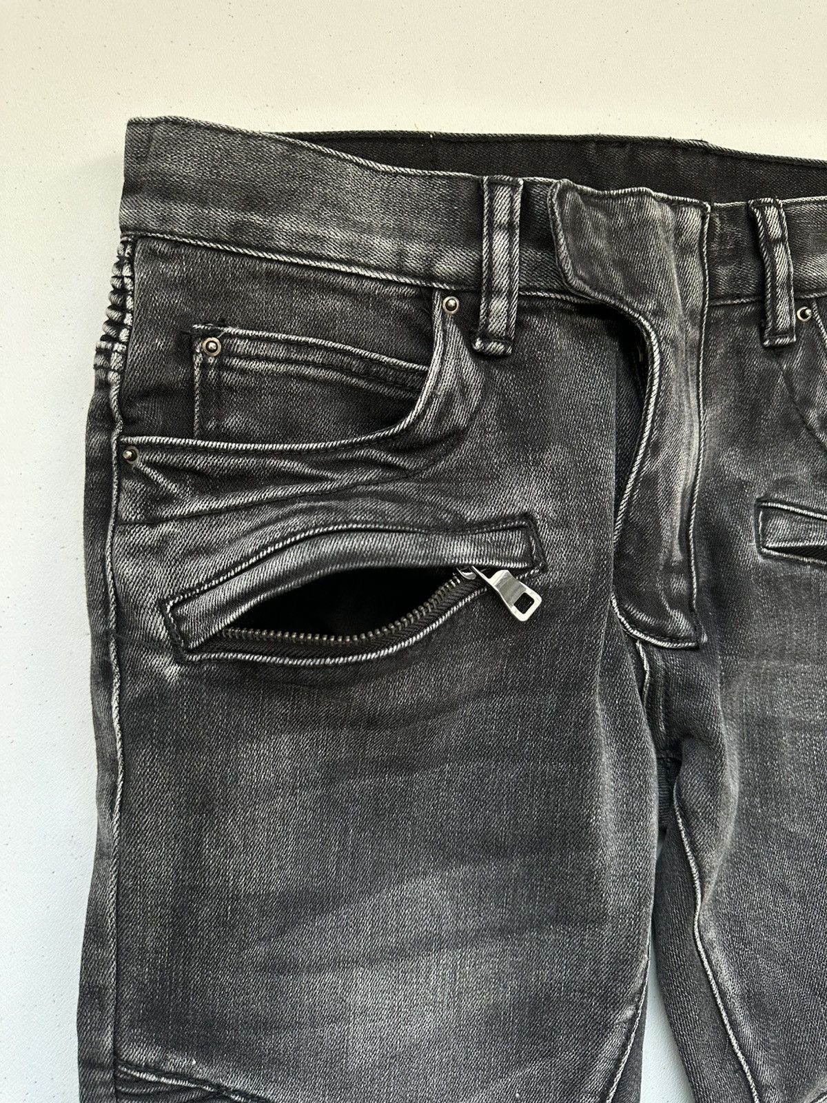 If Six Was Nine × Japanese Brand × MNML Mnml Spider Skinny If Six Was Nine Denim Jeans Size US 29 - 7 Thumbnail