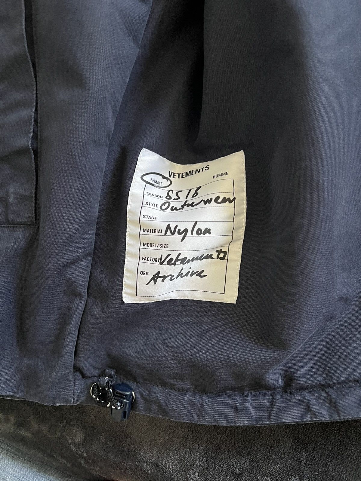 Vetements Vetements Reversible Double jacket Size US M / EU 48-50 / 2 - 15 Thumbnail