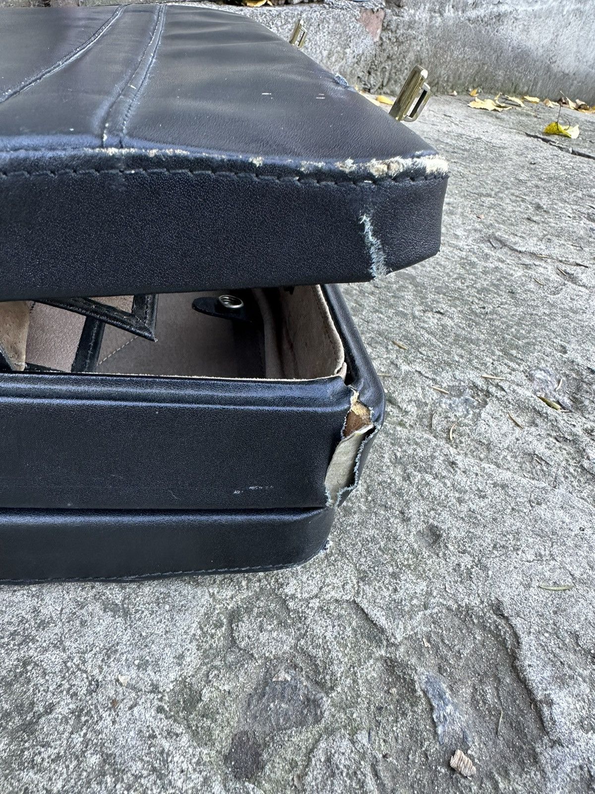 Leather × Vintage 1960/70s Sterling Combination Lock Leather Briefcase Size ONE SIZE - 25 Thumbnail