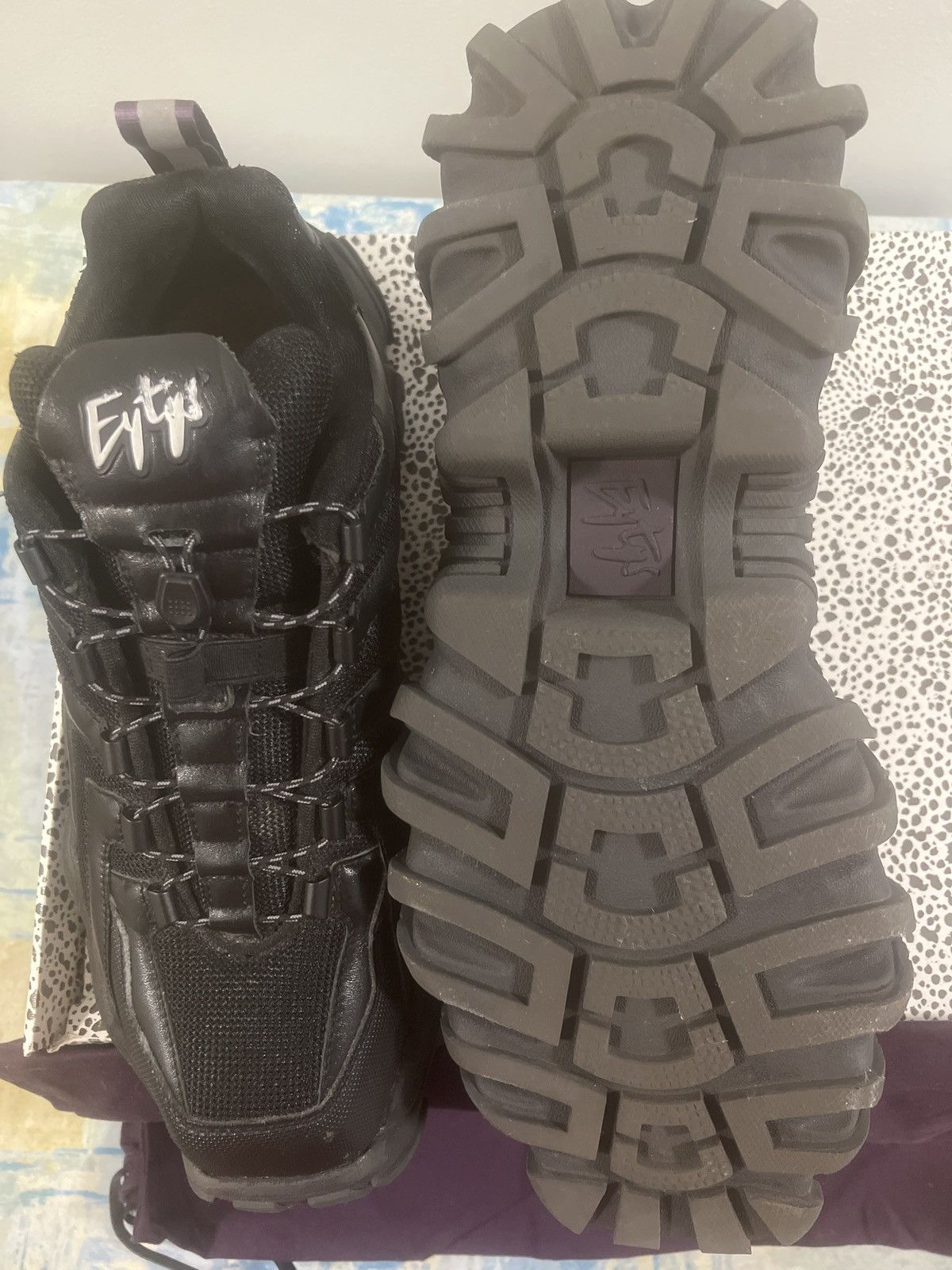 Eytys Eytys Halo Sneakers Black Size US 12 / EU 45 - 7 Thumbnail