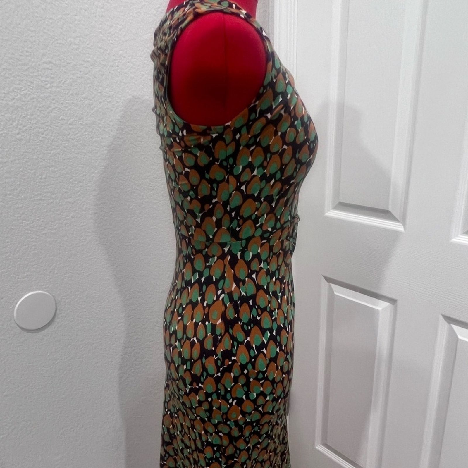 Boden Elegant Boden Multicolor Patterned Dress 2R Size XS / US 0-2 / IT 36-38 - 4 Thumbnail