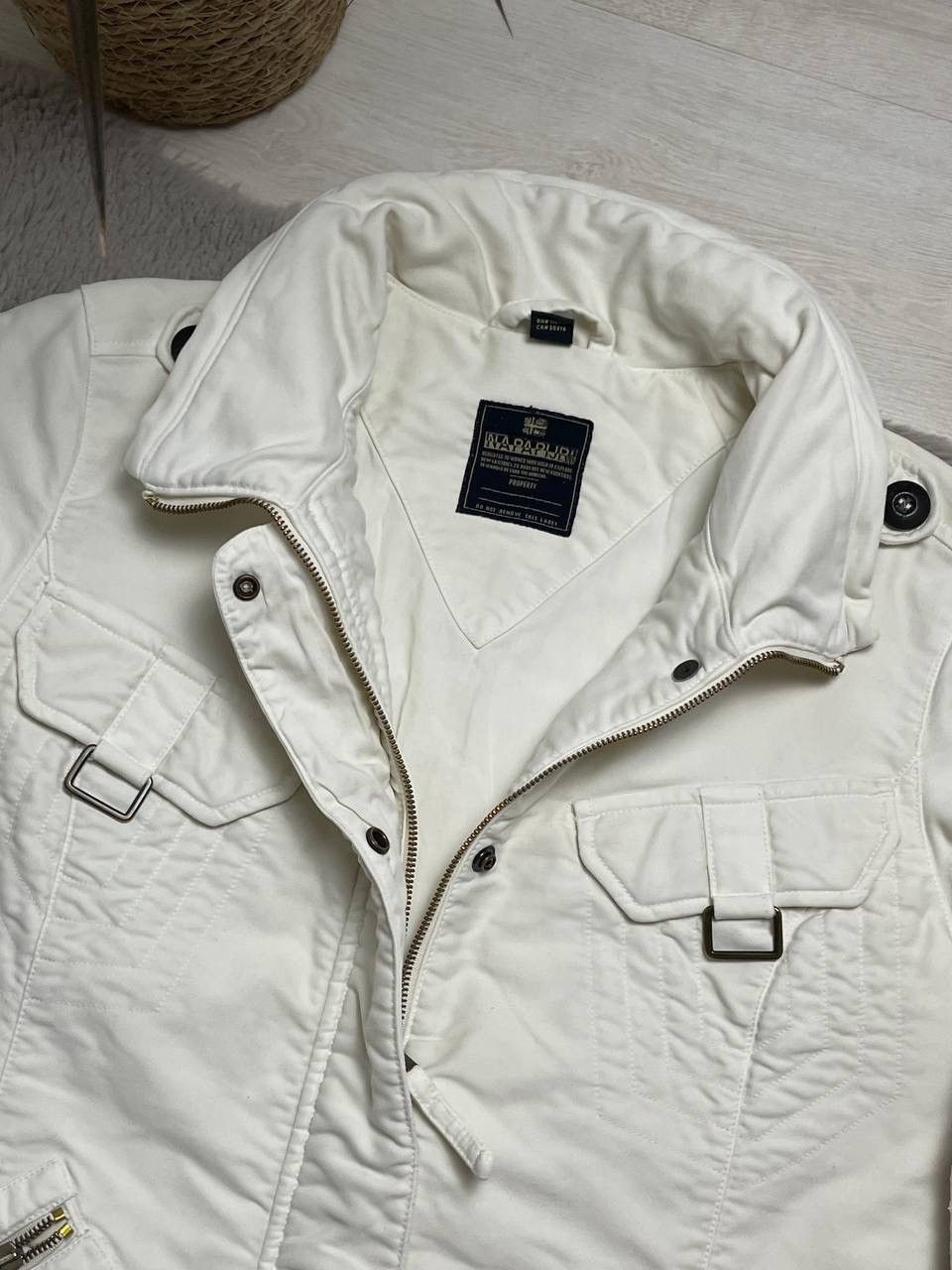 Japanese Brand × Napapijri × Vintage Napapijri Vintage Jacket Big Logo Old Money Style Y2K Size L / US 10 / IT 46 - 3 Thumbnail