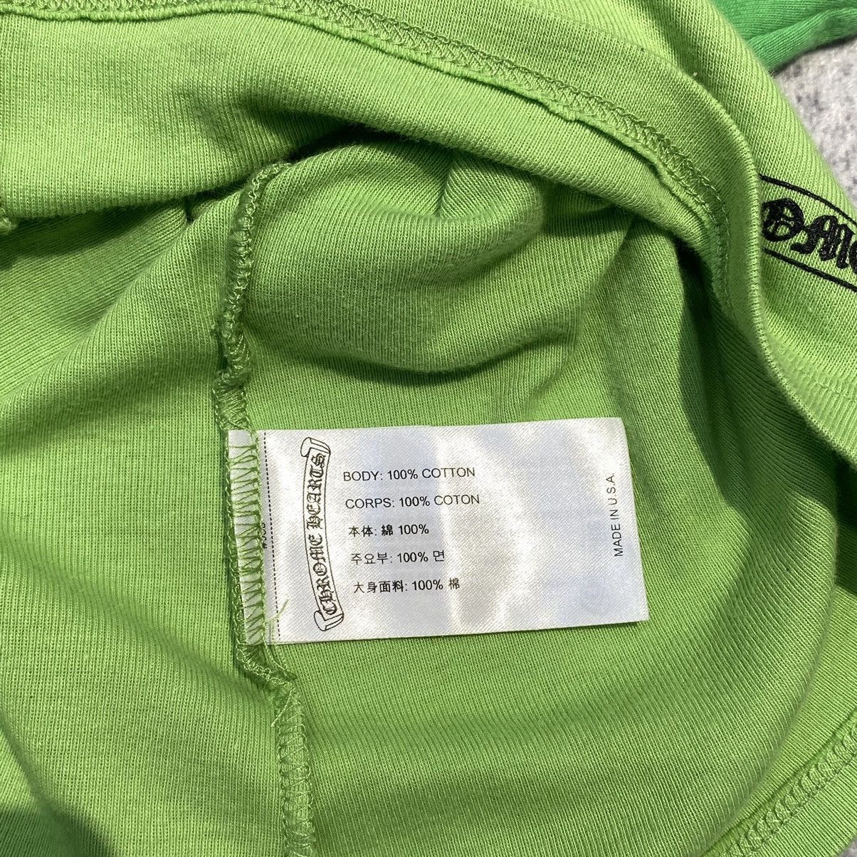 Chrome Hearts CHROME HEARTS Matty Boy Green Limited long Sleeve Tee GREEN Size XS / US 0-2 / IT 36-38 - 8 Thumbnail