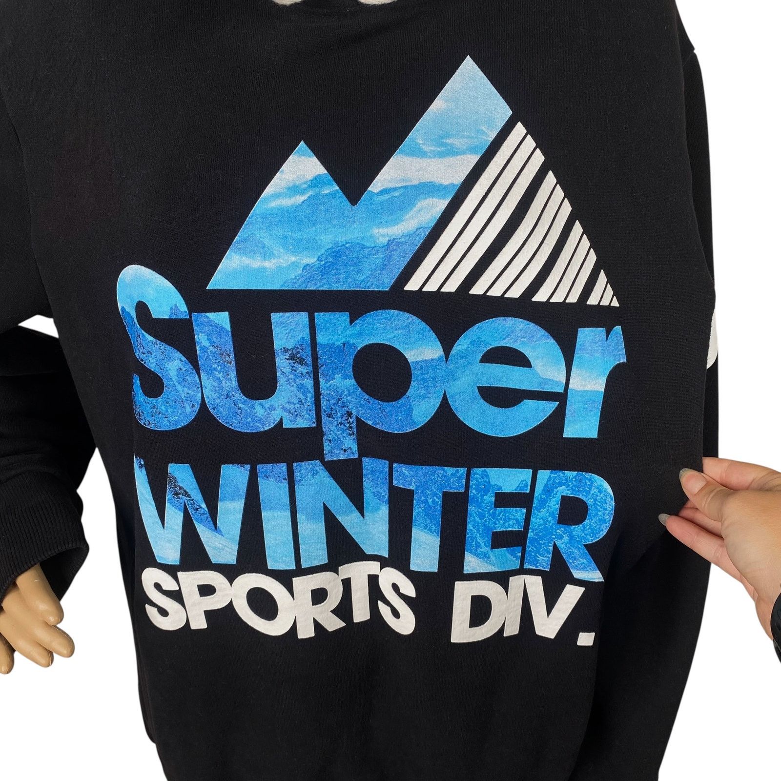 Superdry Superdry Super Winter Sport DIV Hoodie Sweatshirt Men's L Size US L / EU 52-54 / 3 - 5 Thumbnail