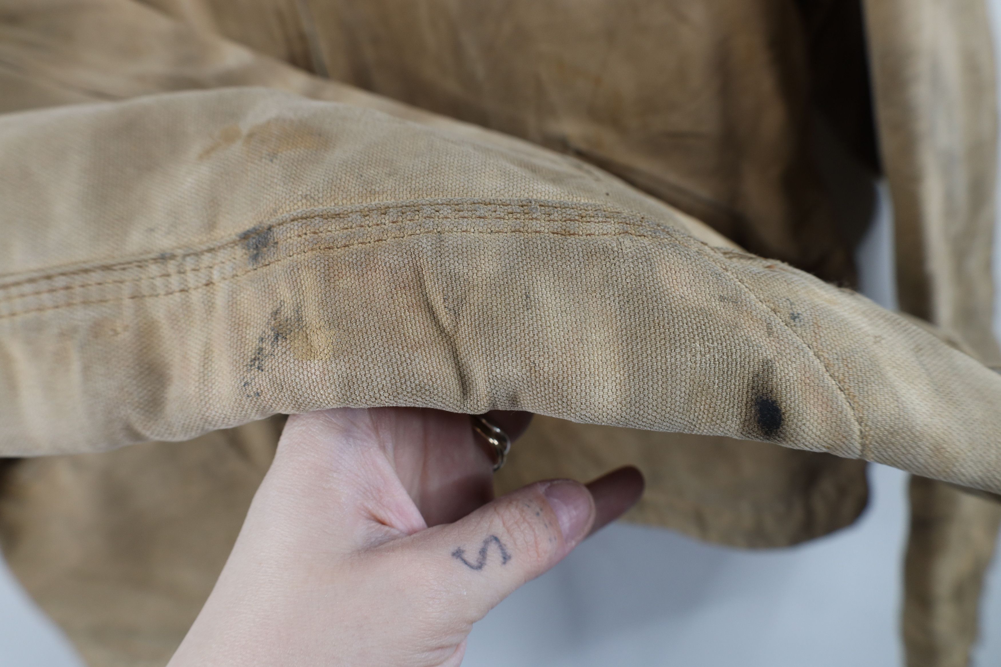 Carhartt Vintage 80s Carhartt 100 Year Lined Detroit Jacket USA Size US L / EU 52-54 / 3 - 8 Thumbnail