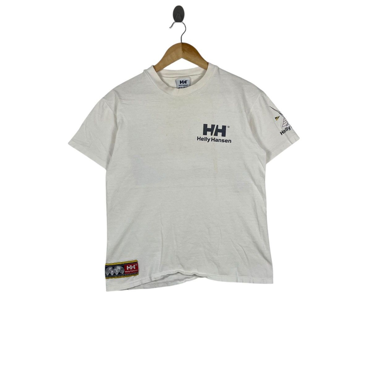 Helly Hansen Vintage 90s Helly Hansen Sea Gear Tee Shirt Size US M / EU 48-50 / 2 - 4 Thumbnail