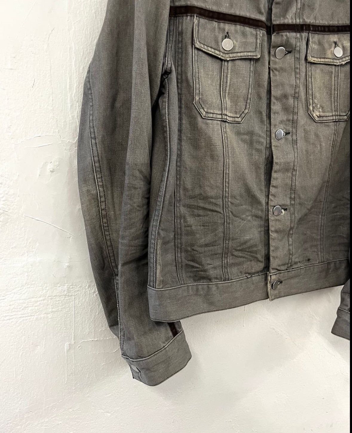 Prada 2006 Archive Prada Denim Jacket Size US L / EU 52-54 / 3 - 4 Thumbnail