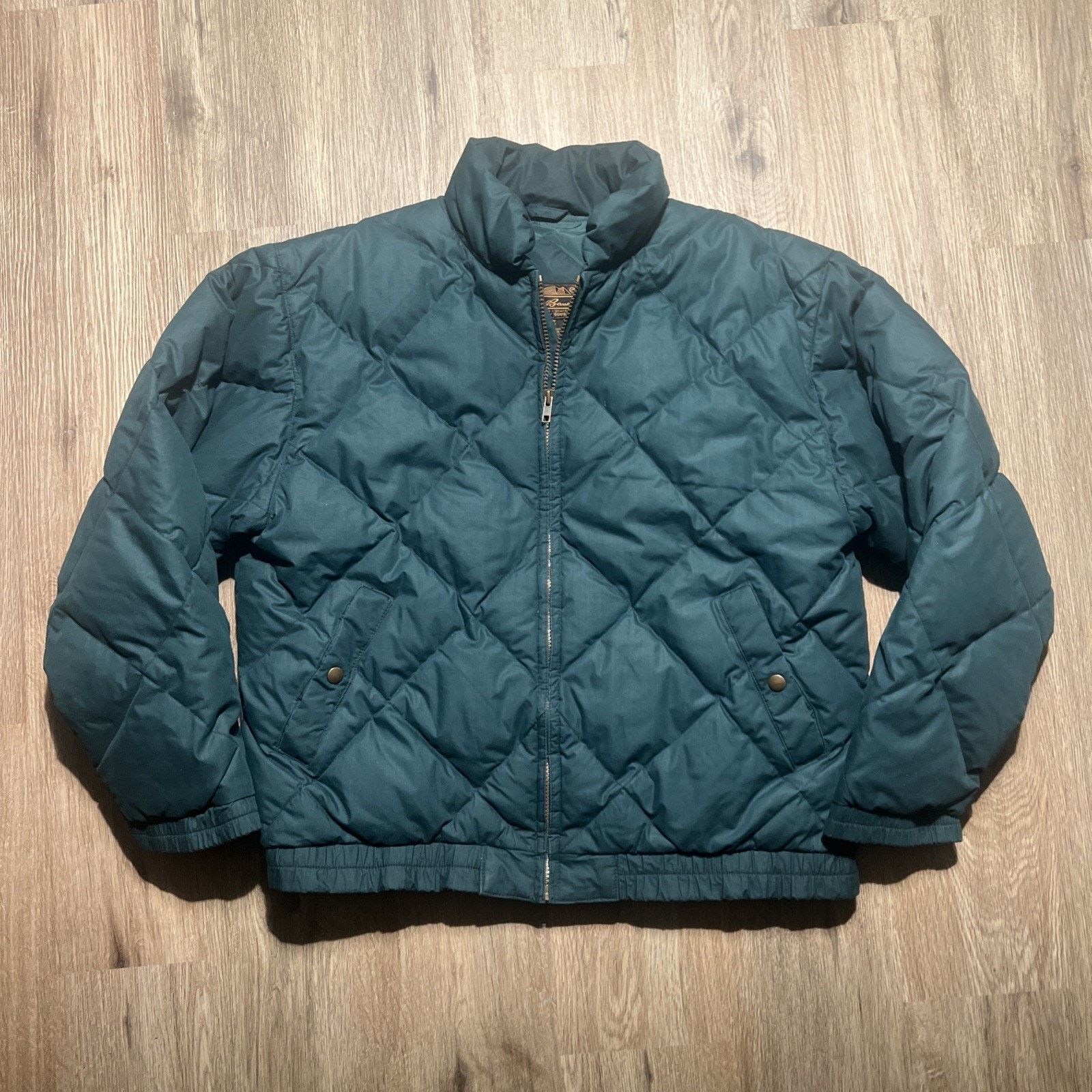 Eddie Bauer Vintage Eddie Bauer Goose Down Jacket Mens M Green Bomber Size US M / EU 48-50 / 2 - 1 Thumbnail