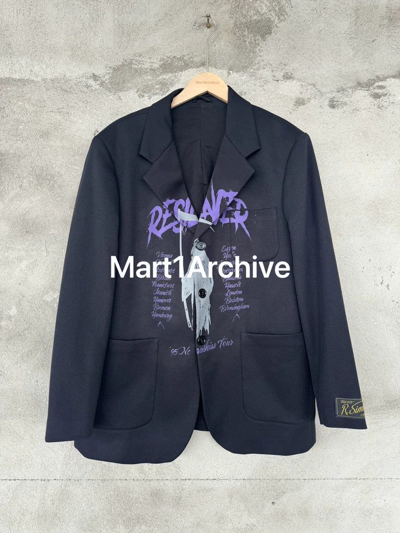 Raf Simons Stylish RAF SIMONS Graphic Suit Jacket-dmc Size US M / EU 48-50 / 2 - 1 Thumbnail