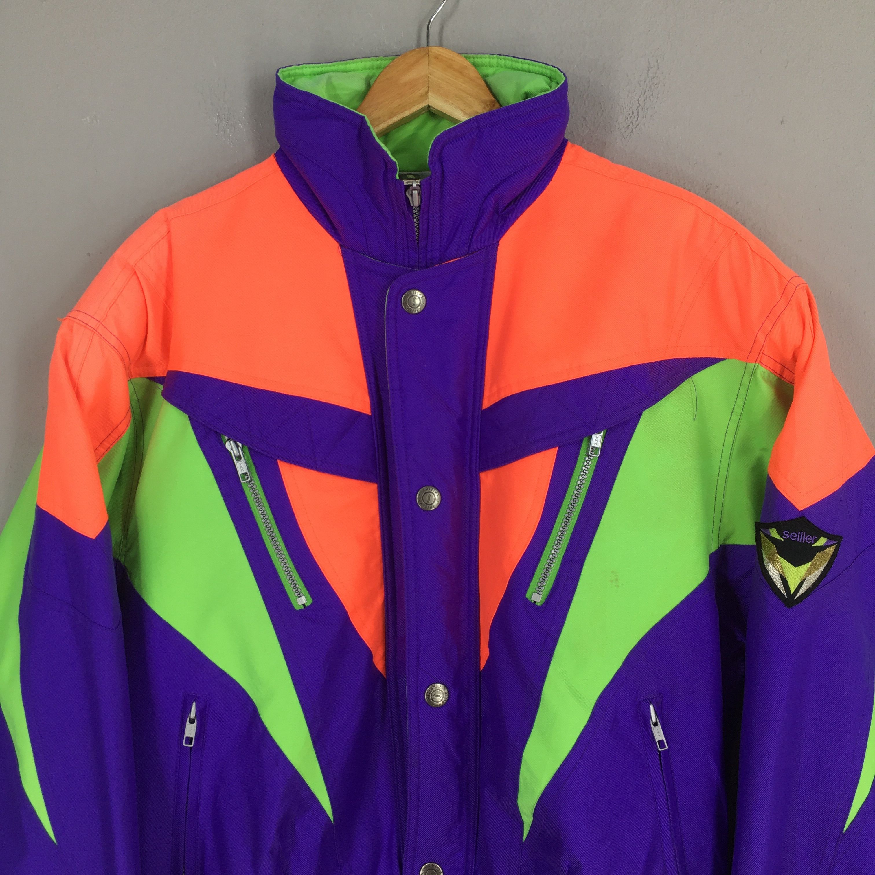 Sports Specialties Vintage 90s Seiller Snow Ski Wear Jacket L Size US L / EU 52-54 / 3 - 2 Thumbnail