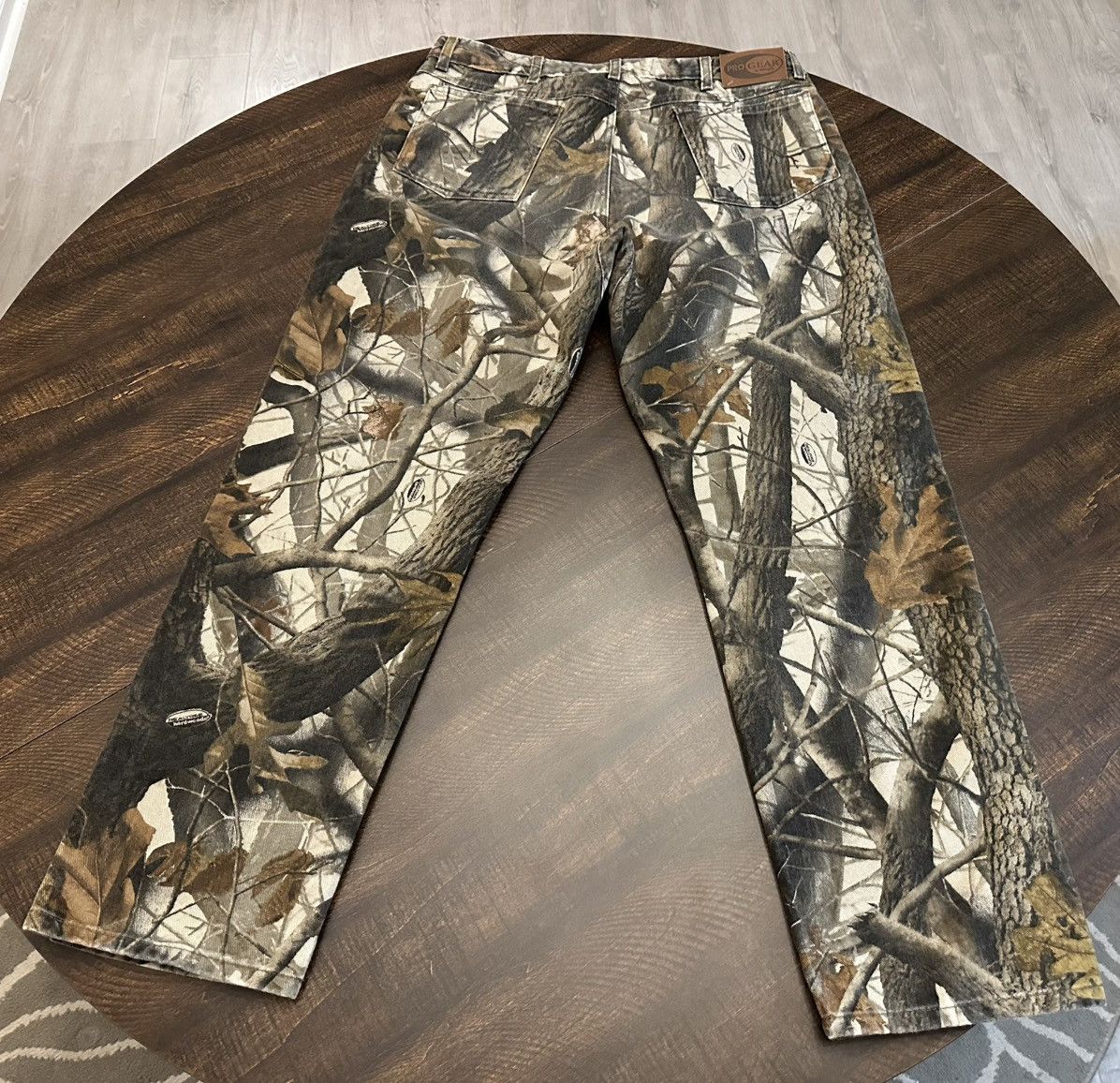 Other VTG Wrangler Pro Gear RealTree Camo Denim Jeans Mens 36x30.5 Size US 36 / EU 52 - 9 Thumbnail