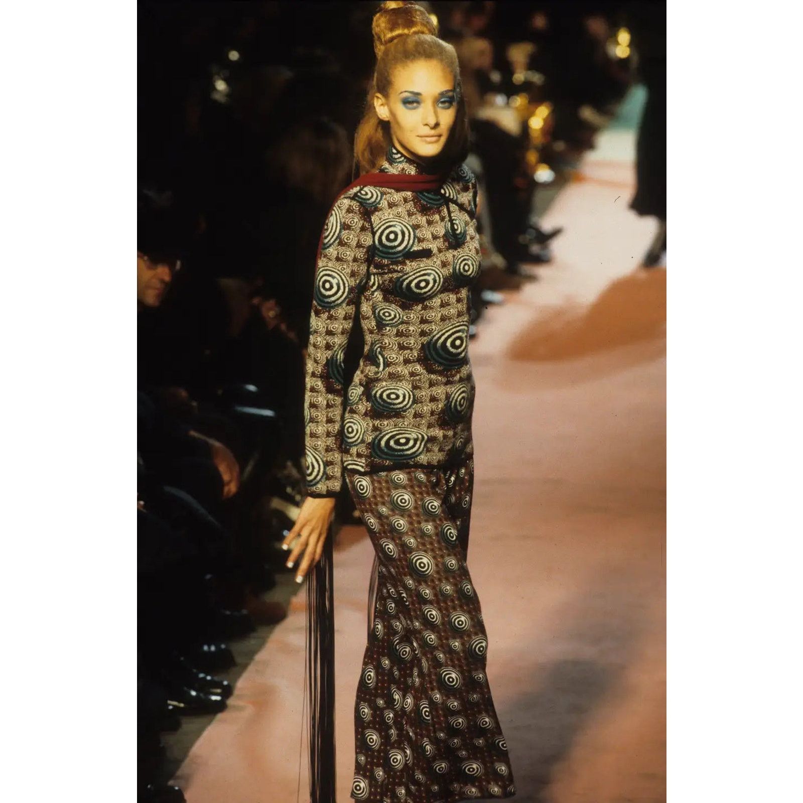 Jean Paul Gaultier A/W 1996 Jean Paul Gaultier dot mesh Size M / US 6-8 / IT 42-44 - 2 Thumbnail