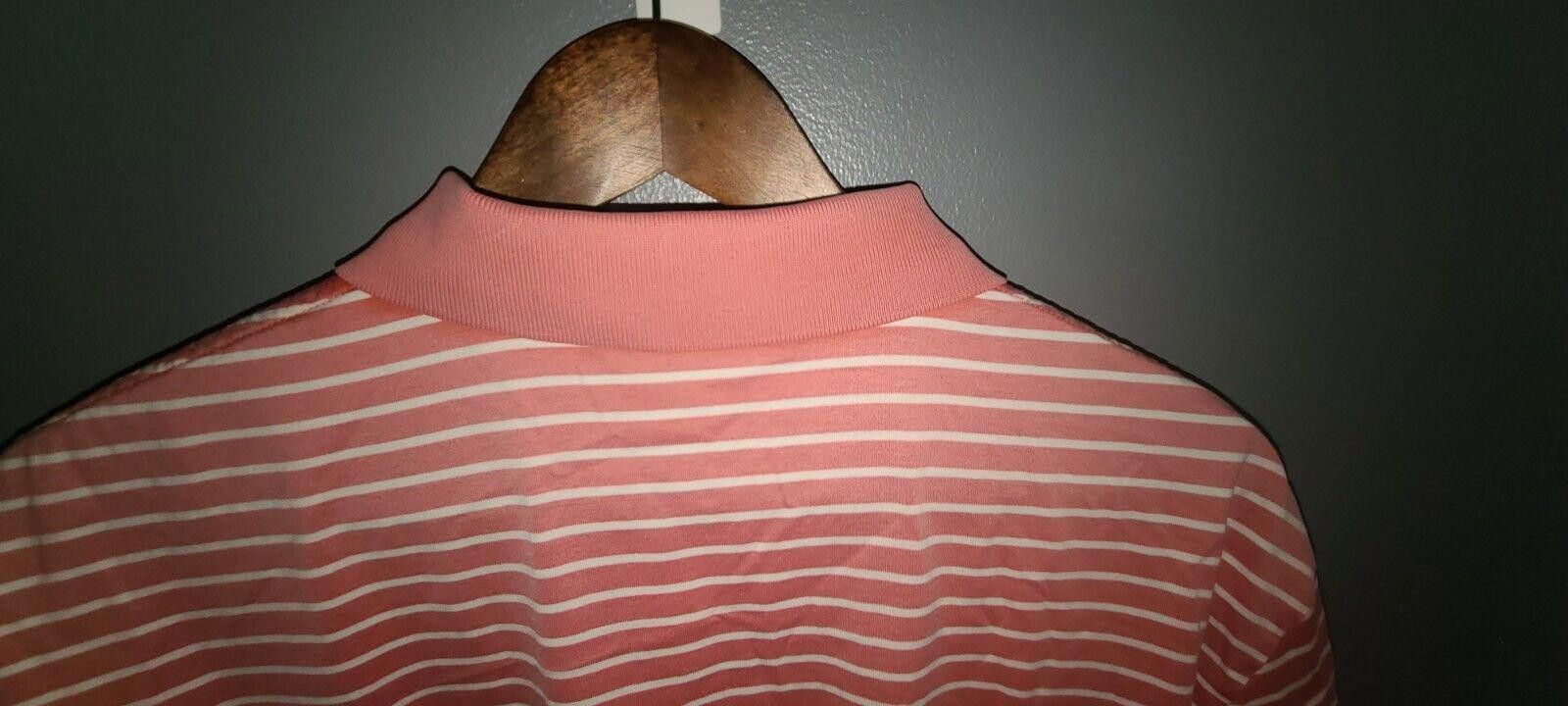 Polo Ralph Lauren Polo Ralph Lauren GOLF Shirt Men's XL Pink Stripe Cotton Size US XL / EU 56 / 4 - 5 Thumbnail