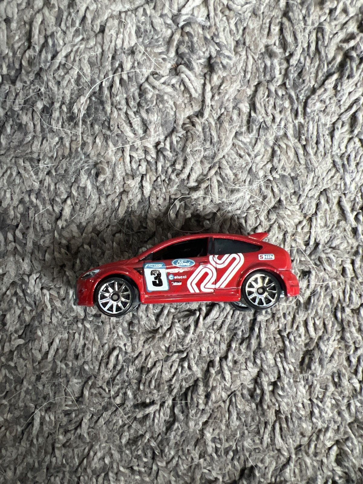 Ford 2010 Mattel Hot Wheels ‘09 Ford Focus RS Size ONE SIZE - 3 Thumbnail