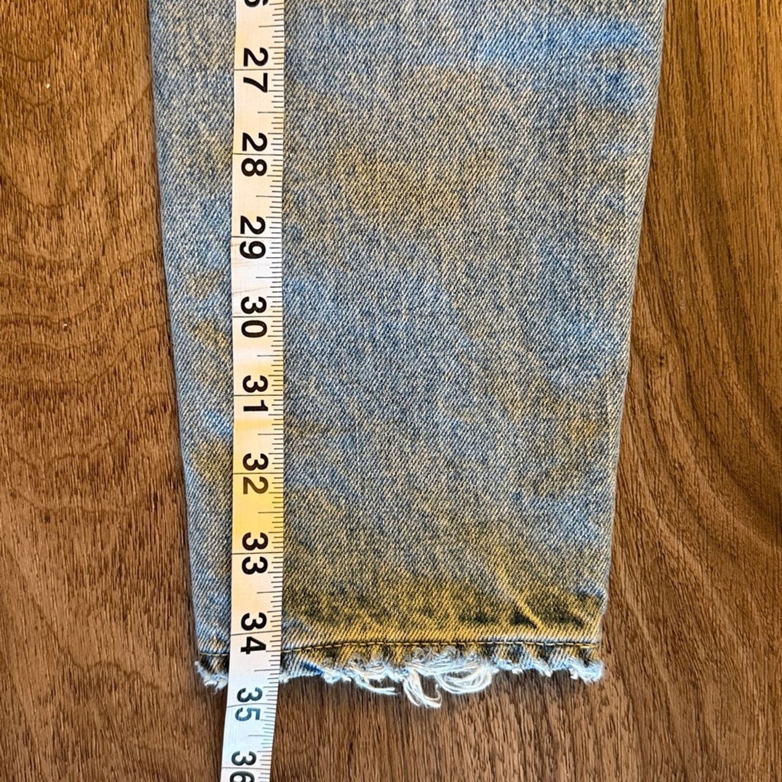 MOUSSY NWOT Moussy Vintage distressed Denim Jeans size 24 Size 24" / US 00 / IT 34 - 9 Thumbnail