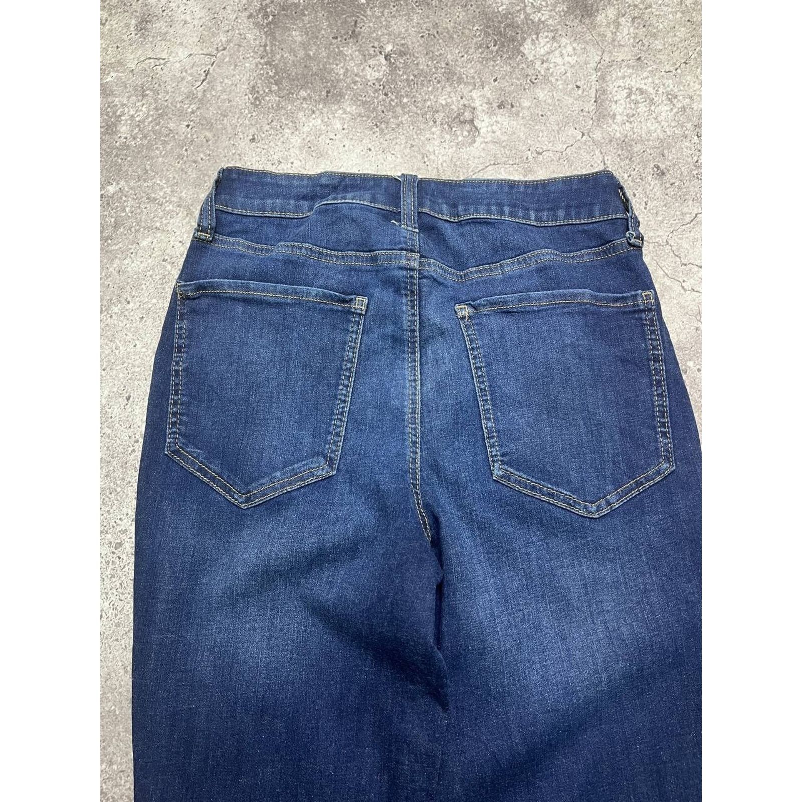 Japanese Brand Vintage SO High Rise Curvy Dark Wash Skinny Jeans Size 28W Size 28" / US 6 / IT 42 - 4 Thumbnail