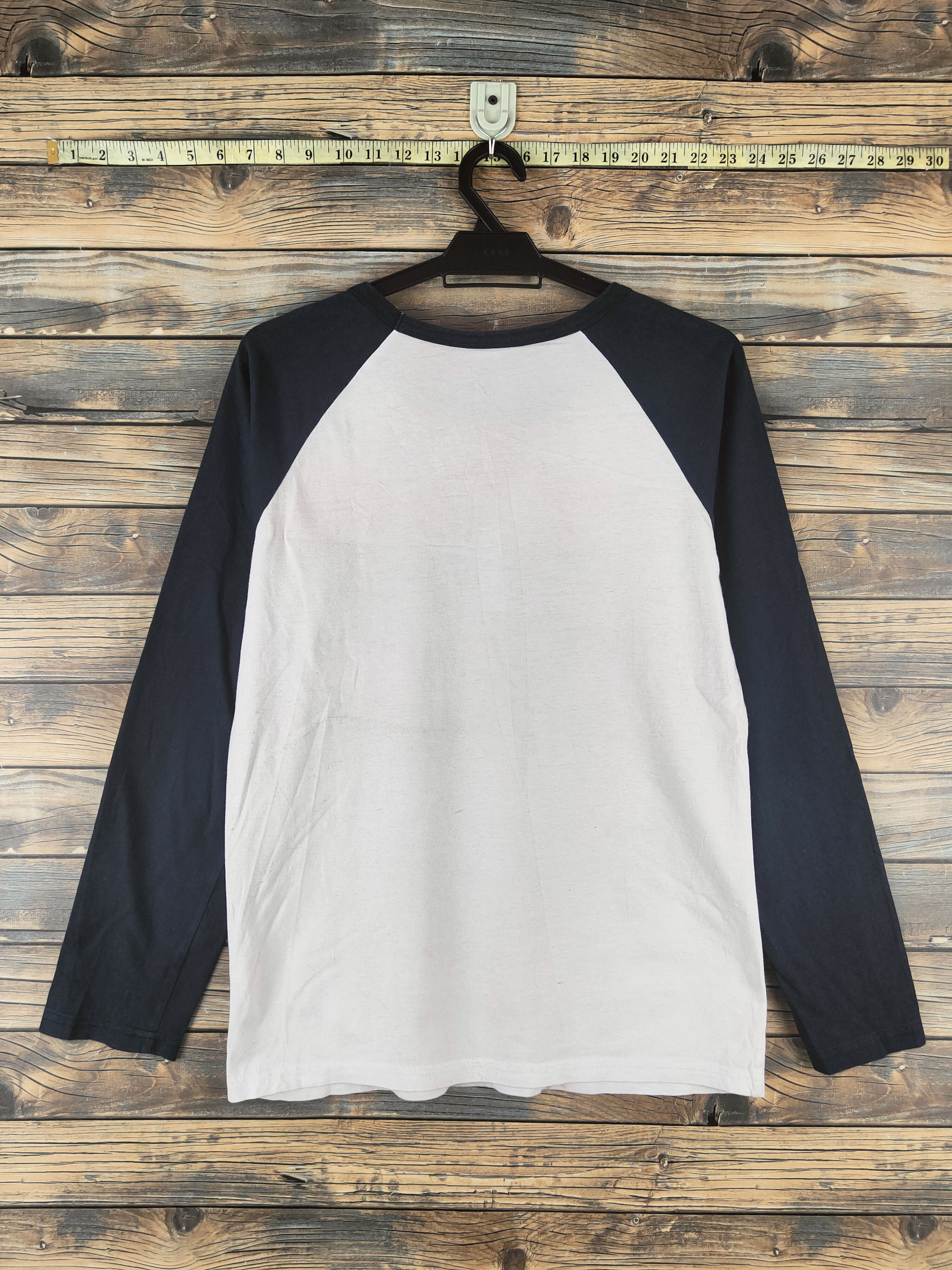 Band Tees Stroke Colibri Marca Cream Black Long Sleeve T-shirts #S2856 Size US M / EU 48-50 / 2 - 8 Thumbnail