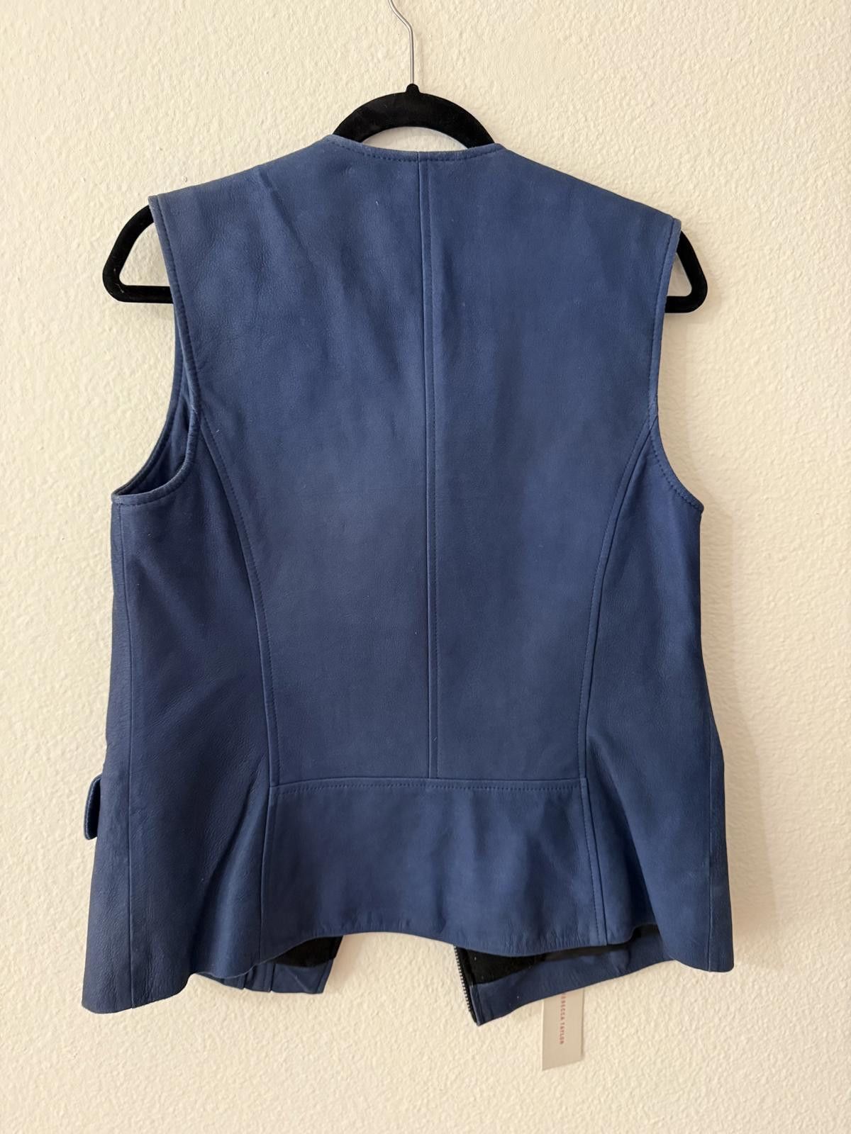Other *NWT Rebecca Taylor leather moto vest-medium Size M / US 6-8 / IT 42-44 - 2 Thumbnail