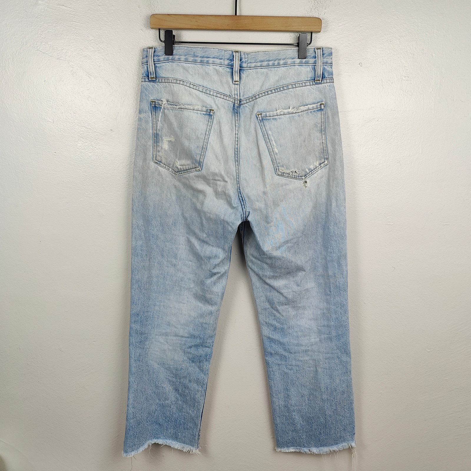 Frame Frame Le Jane Crop Jeans Womens 28 Light Wash Size 28" / US 6 / IT 42 - 7 Thumbnail