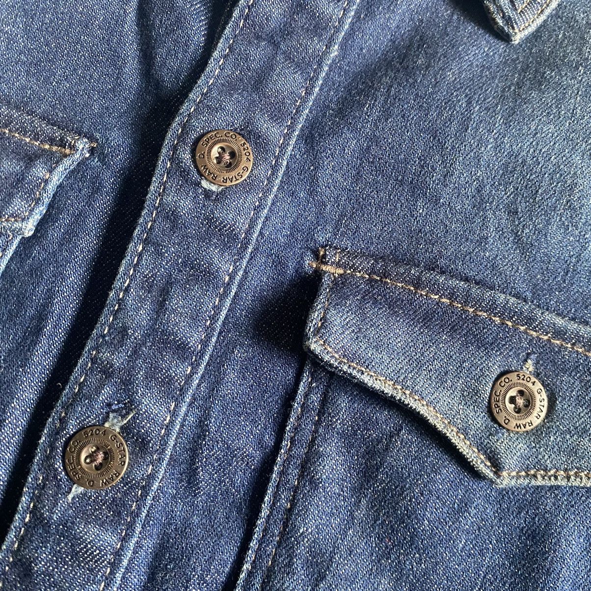 G-Star Denim Indigo Shirt Gstar Raw SlimFit Size US S / EU 44-46 / 1 - 3 Thumbnail