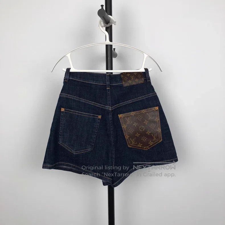 Louis Vuitton Louis Vuitton Denim shorts Size US 36 / EU 52 - 2 Thumbnail