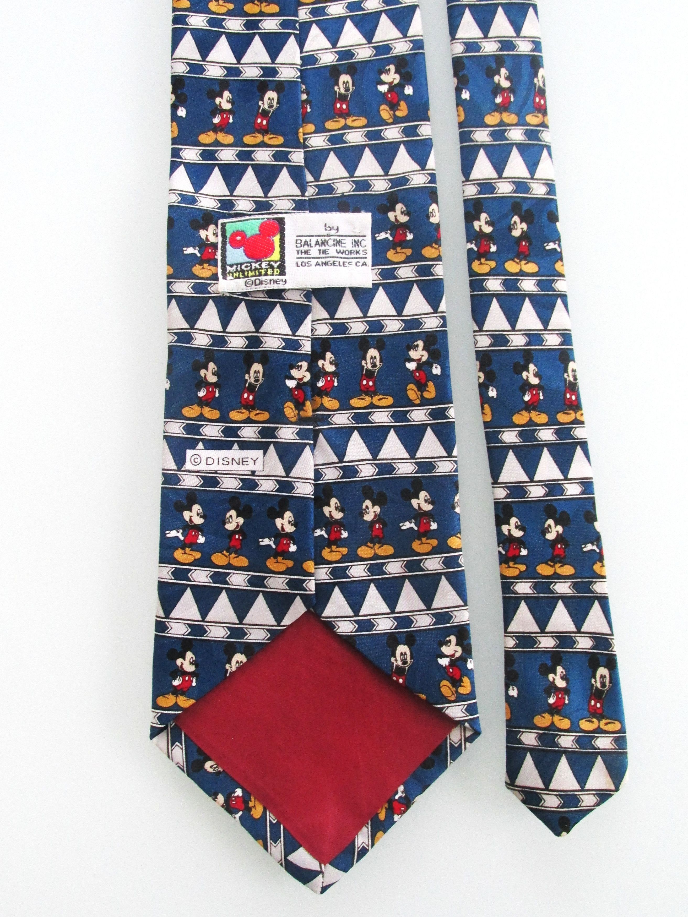 Disney Mickey Mouse/Disney Men's Tie Size ONE SIZE - 4 Thumbnail