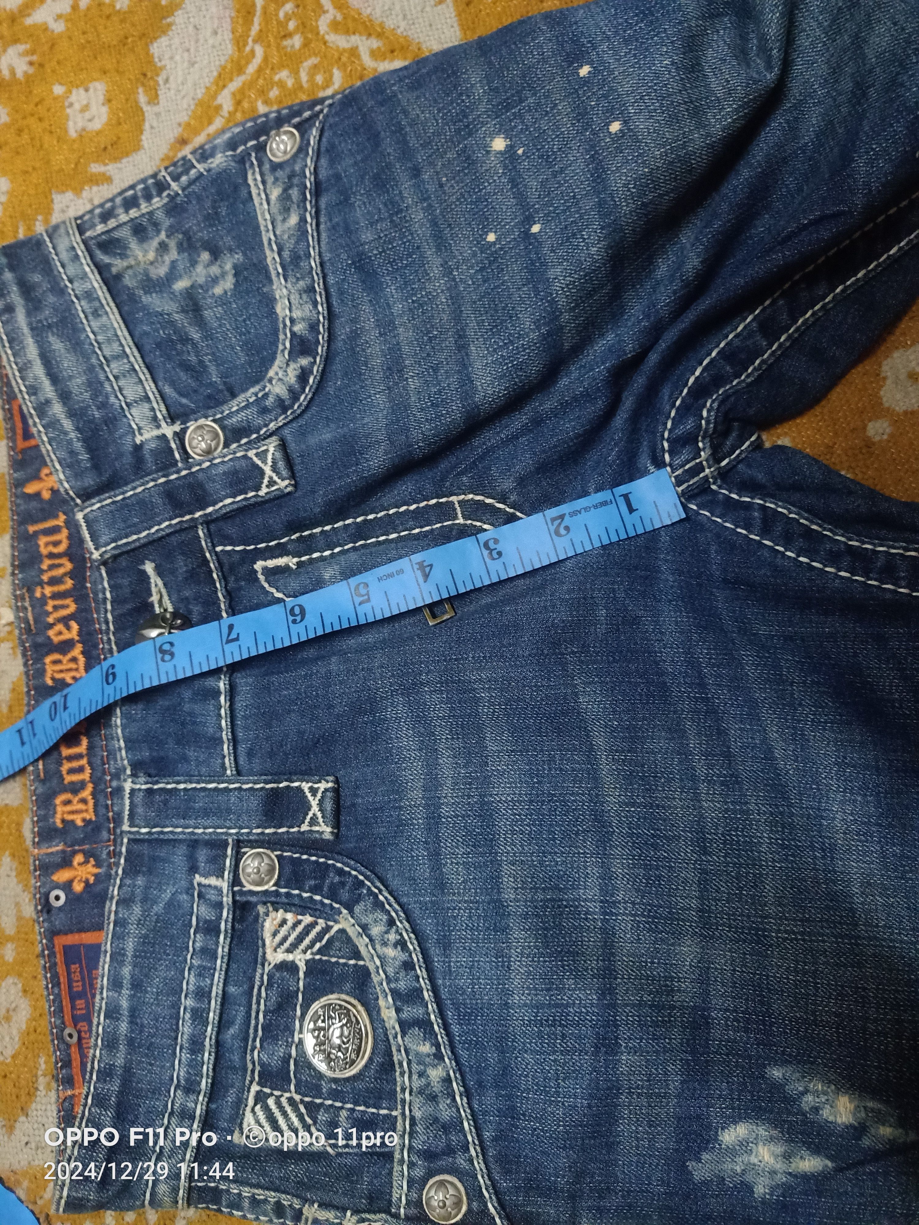 Japanese Brand × Rock Revival Rock Revival Loose Straight Flag Jeans Size US 30 / EU 46 - 10 Thumbnail
