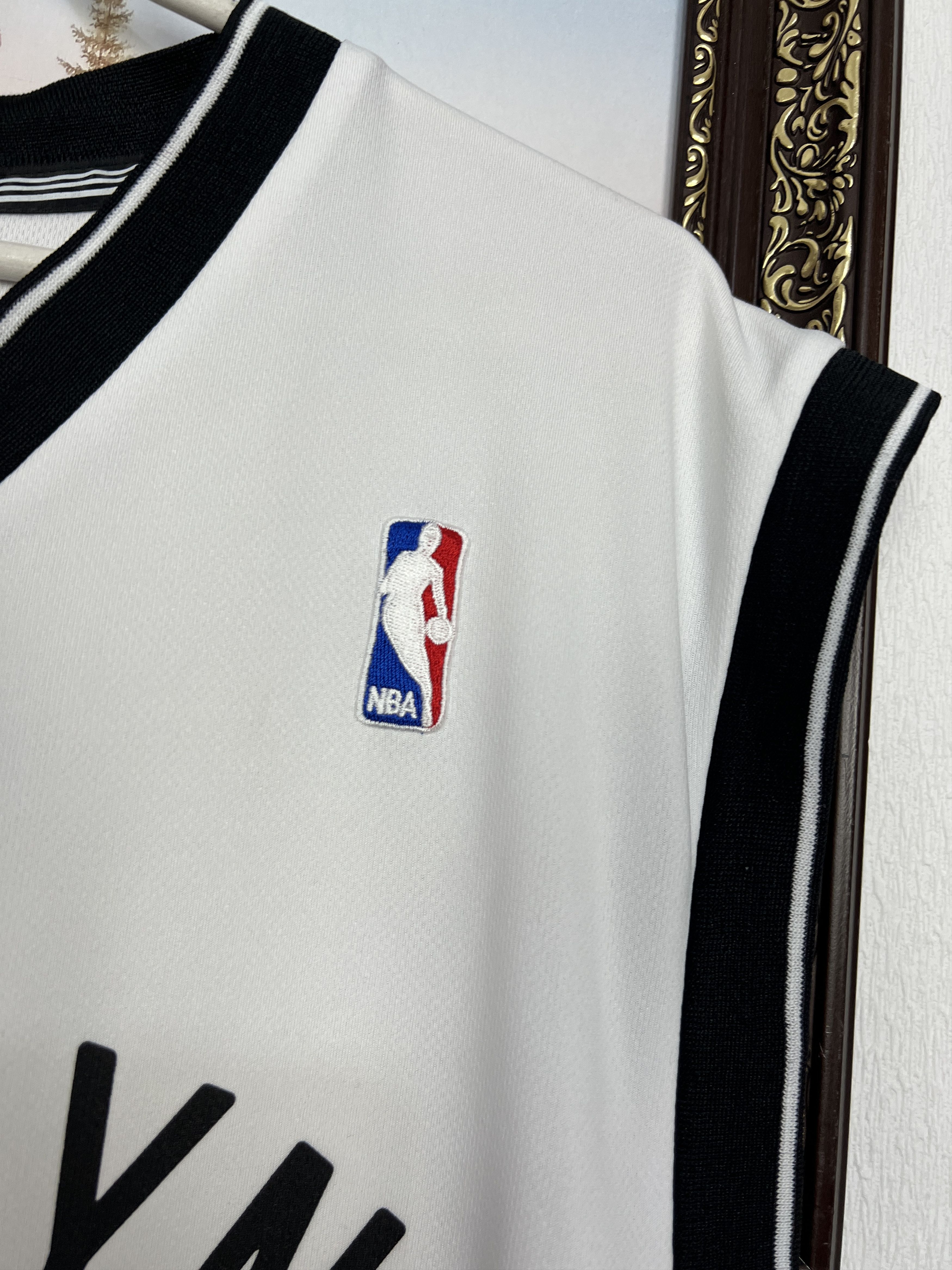 Adidas Adidas Brooklyn Nets #34 Paul Pierce Jersey NBA White Shirt Size US L / EU 52-54 / 3 - 4 Thumbnail