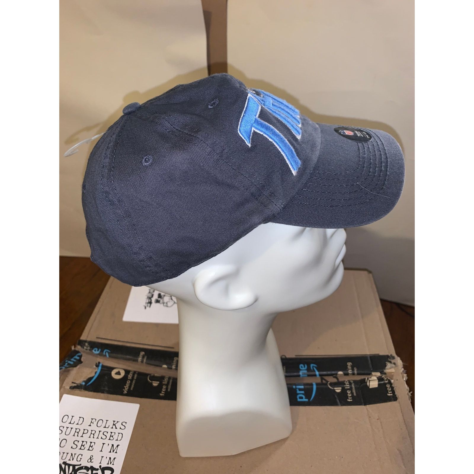 NFL Deadstock Tennessee Titans ’47 Clean Up Hat NFL Dad Cap Size ONE SIZE - 4 Thumbnail