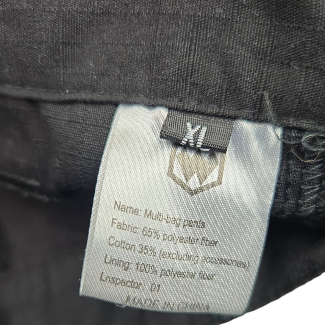 Other M Brand | Black, Multiple Pocket, Tactical Pants | Size XL Size US 34 / EU 50 - 4 Thumbnail