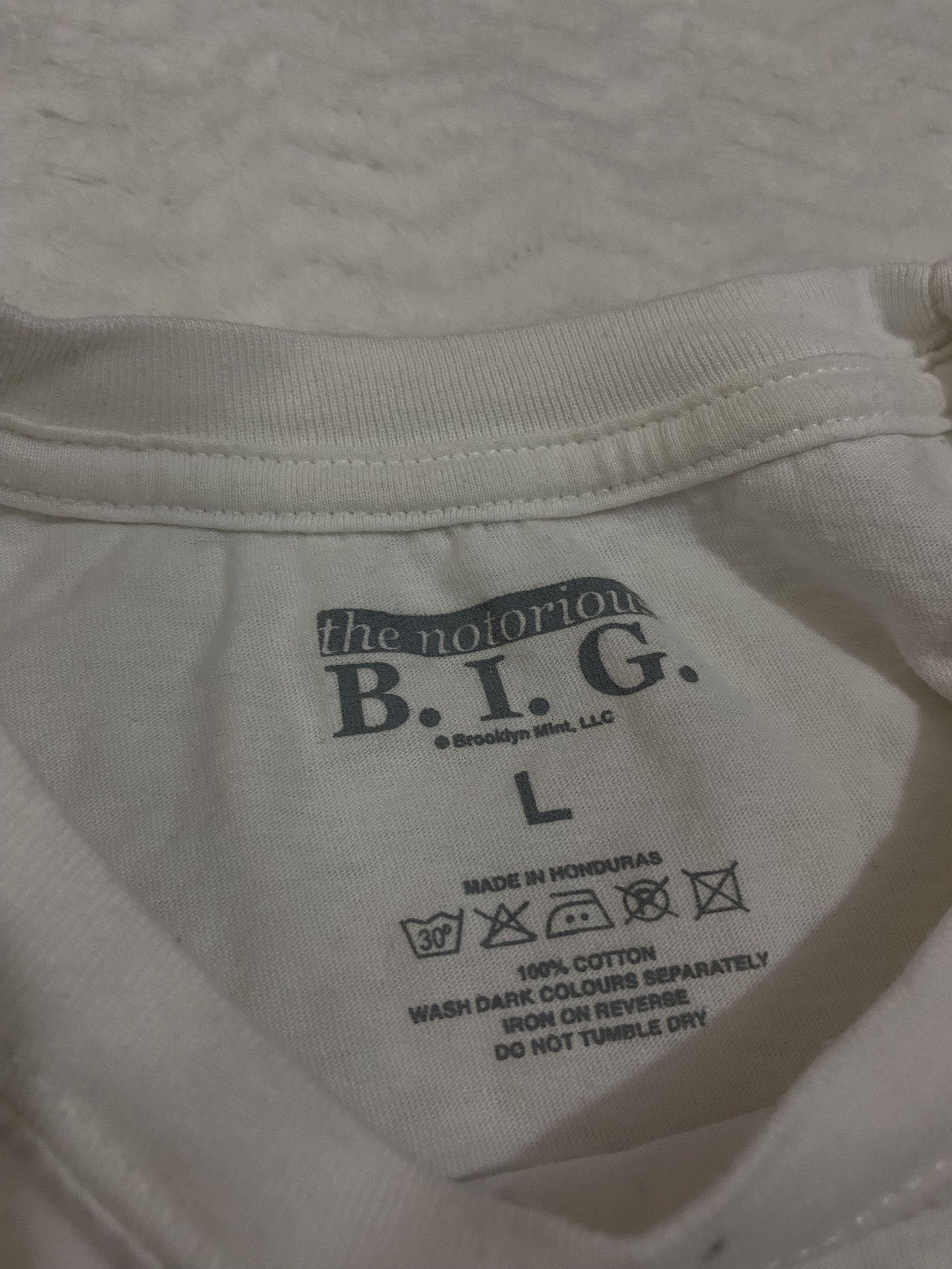 Rap Tees × Vintage THE NOTORIOUS B.I.G. T-SHIRT Size US XL / EU 56 / 4 - 3 Thumbnail
