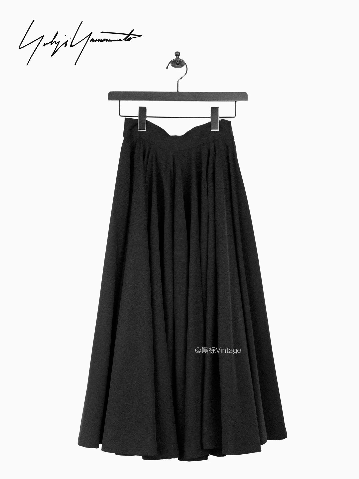 Yohji Yamamoto Yohji Yamamoto 80s Archive Oversized Pleated Wool Skirt Women's Size 24" / US 00 / IT 34 - 1 Thumbnail