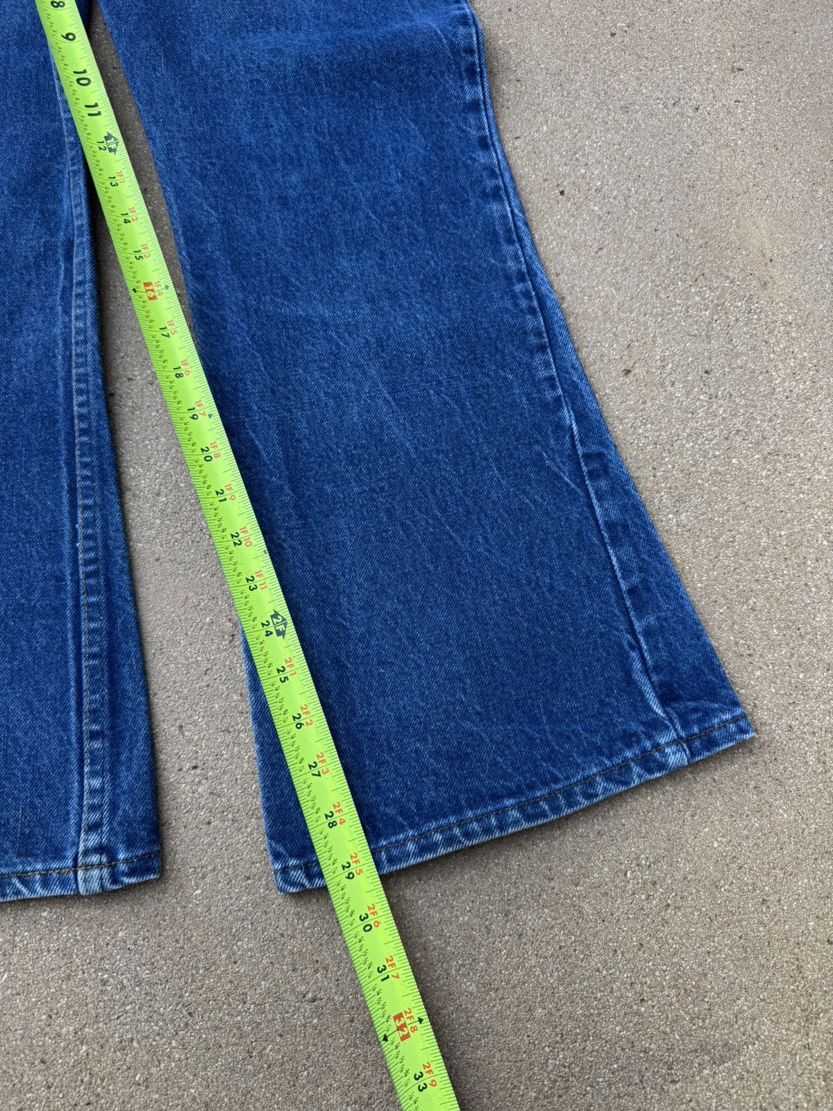 Vintage Vtg 70’s Levi’s 646 Orange Tab Bellbottom Flare Jeans 32x29 Size US 32 / EU 48 - 10 Thumbnail