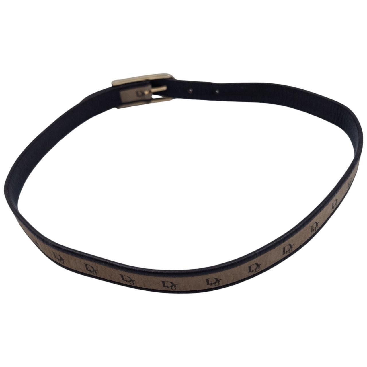Dior Vintage Dior Monogram Belt Size W26 Size ONE SIZE - 3 Thumbnail