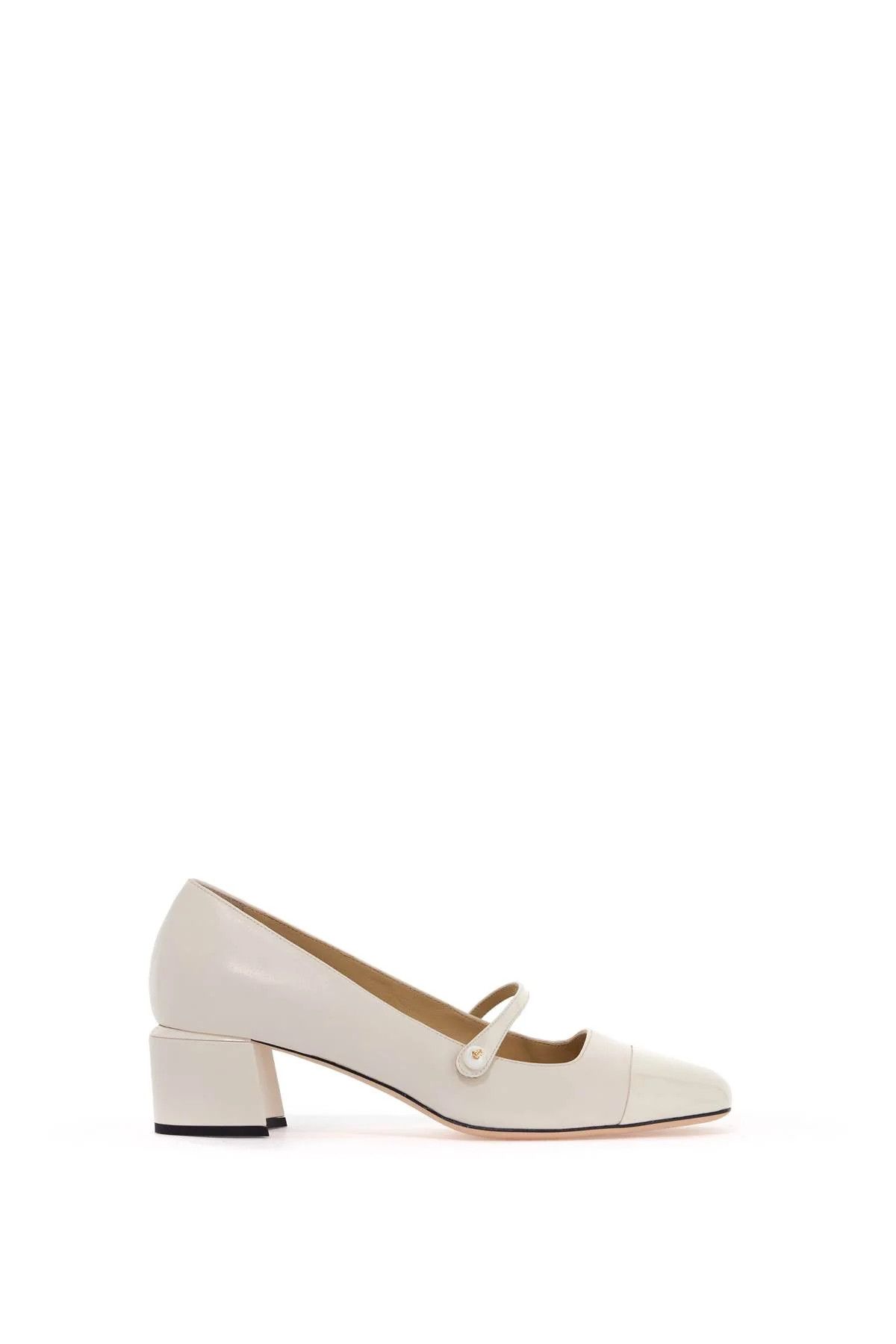 Jimmy Choo o1s22i1n1024 Mary Jane Pumps in White Size US 11 / IT 41 - 1 Thumbnail